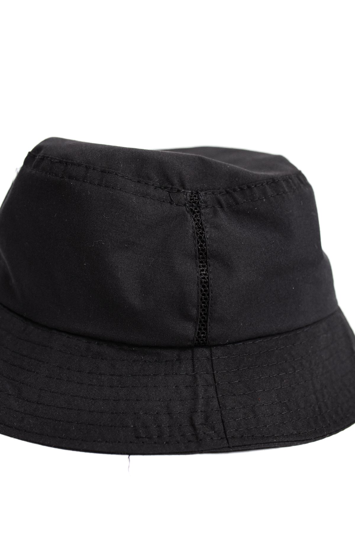 Siyah İnce Safari Şapka