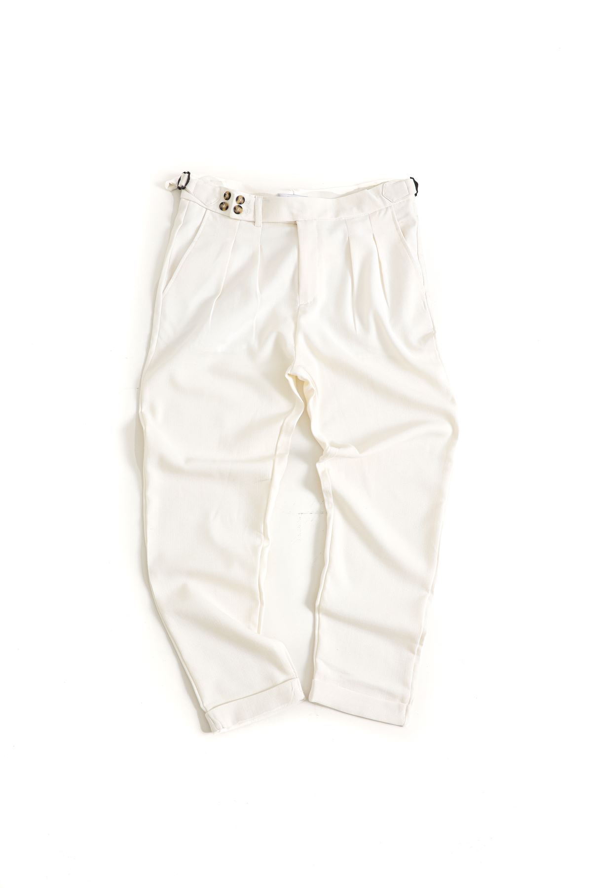 Bodrum Beyaz Pantolon