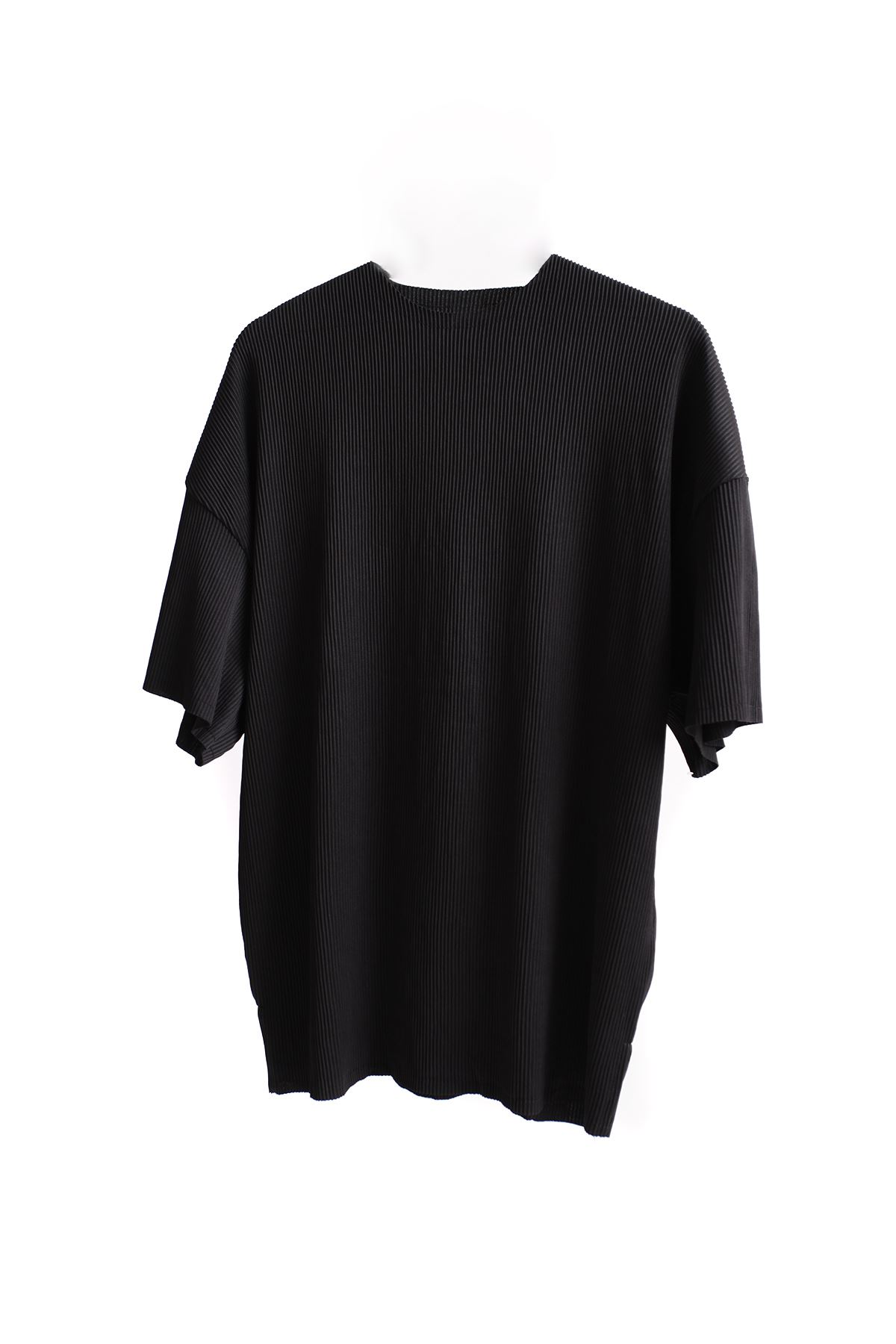 Siyah Ottoman Şort T-Shirt Kombin