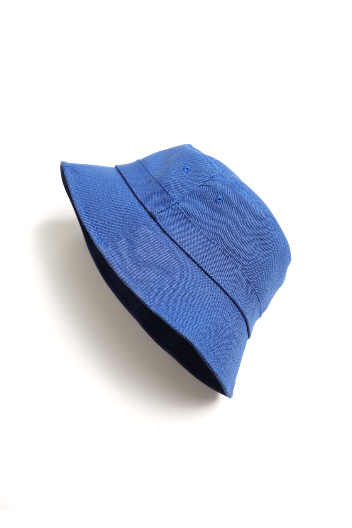 Koyu Mavi Safari Şapka