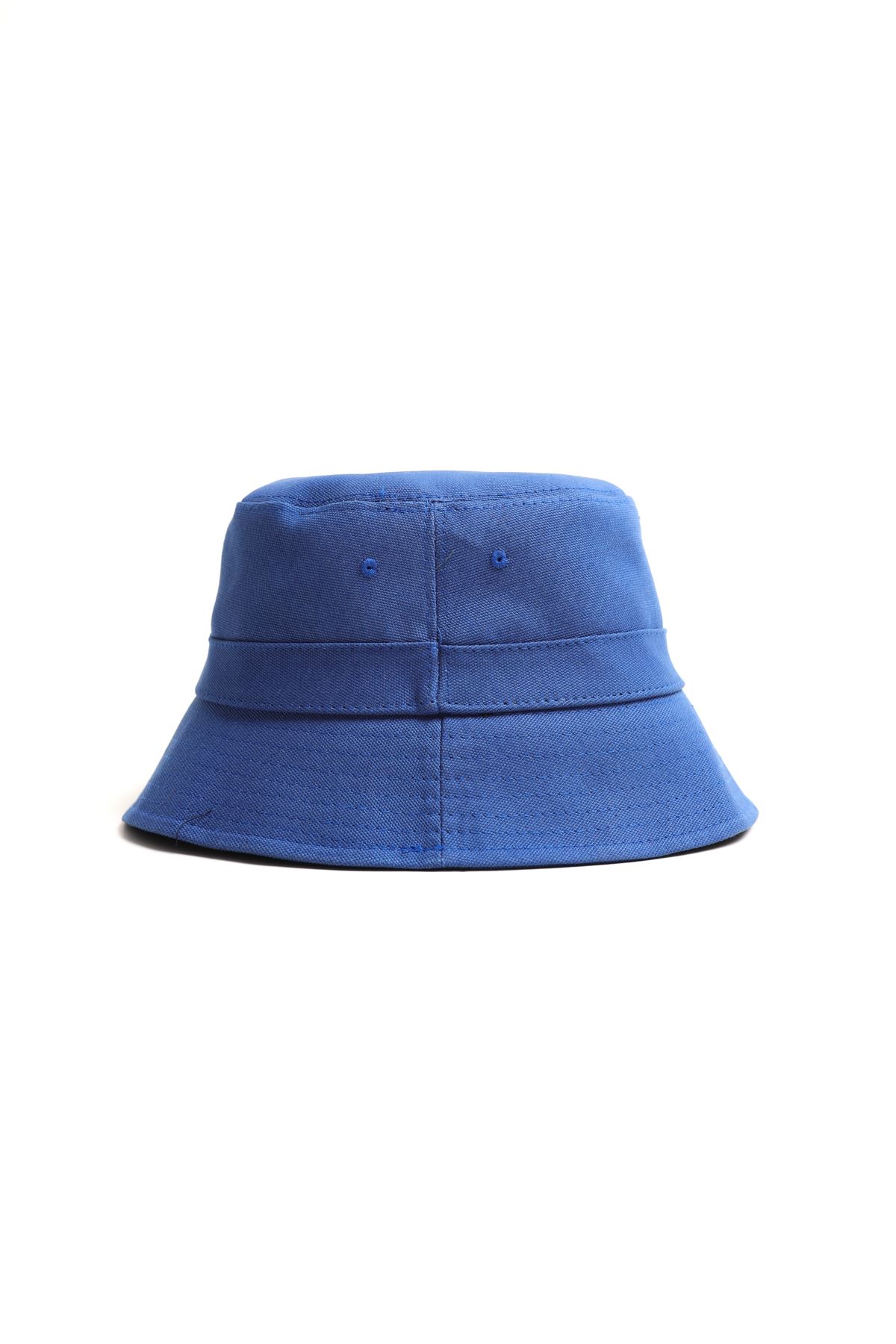 Koyu Mavi Safari Şapka