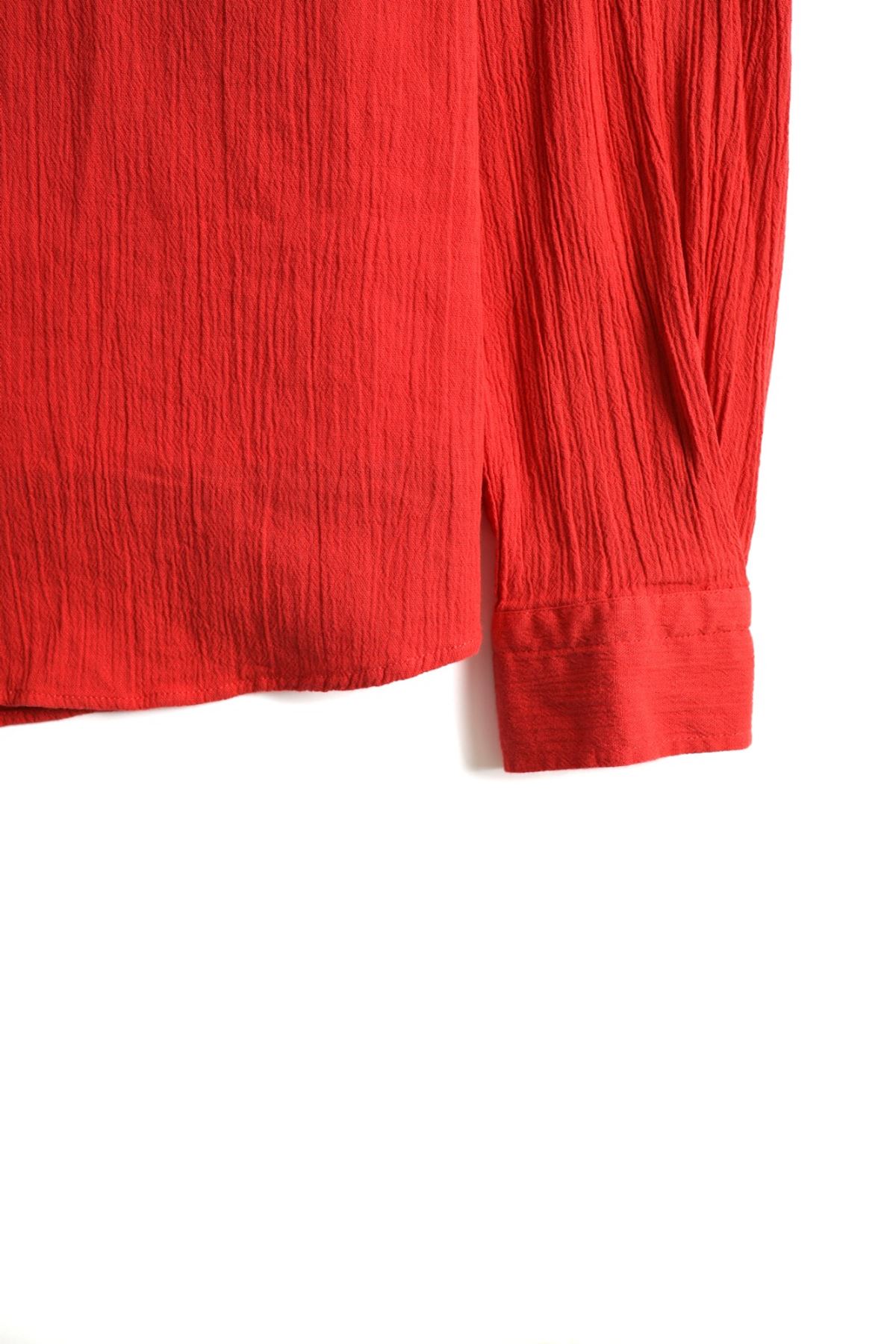 Paris Kırmızı %100 Pamuk Gömlek