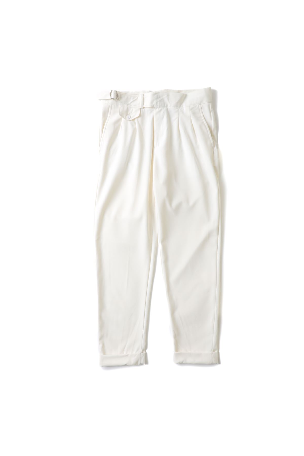 Prime Floransa Regular Fit Beyaz Pantolon