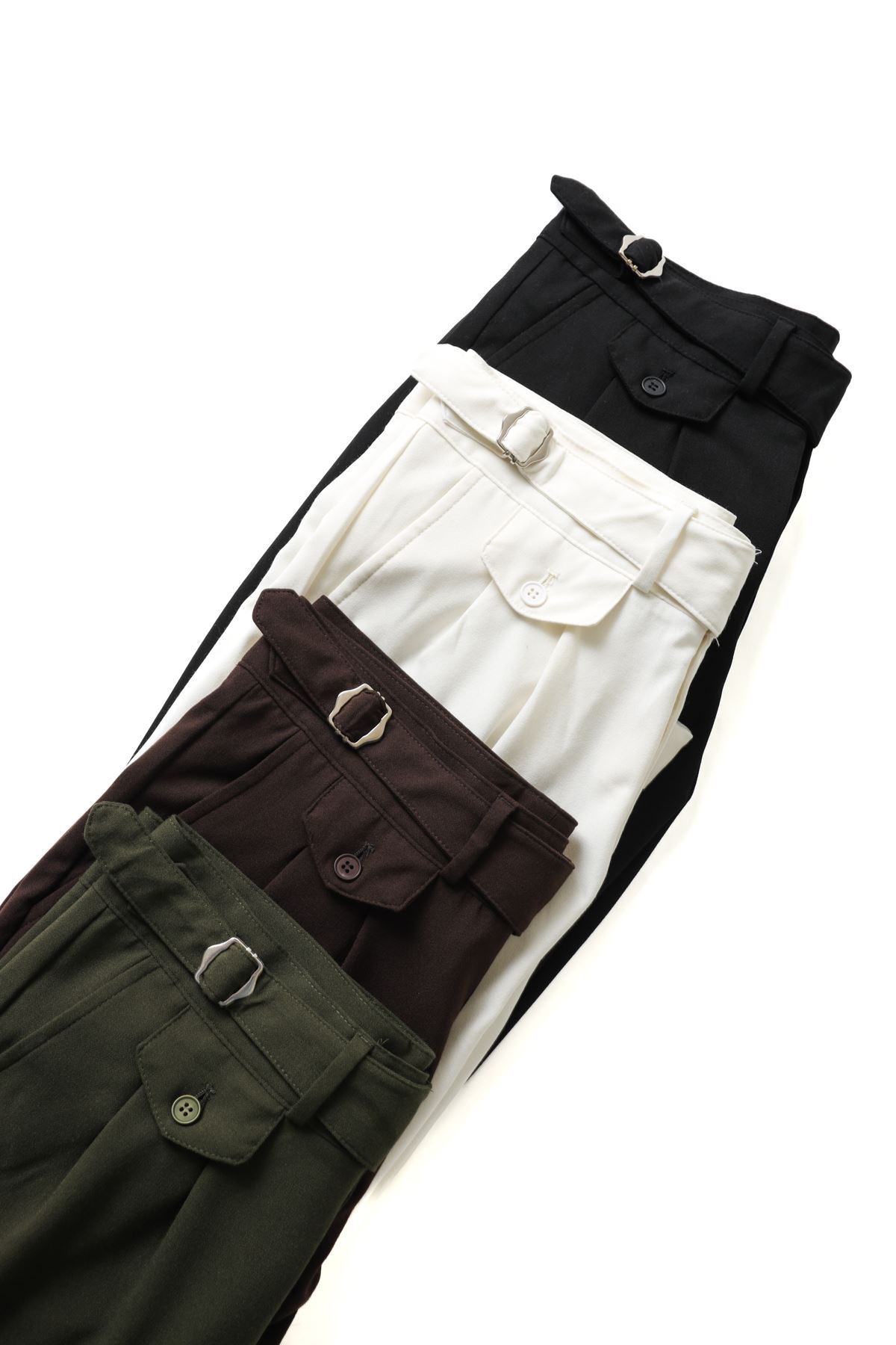Prime Floransa Regular Fit Beyaz Erkek Pantolon