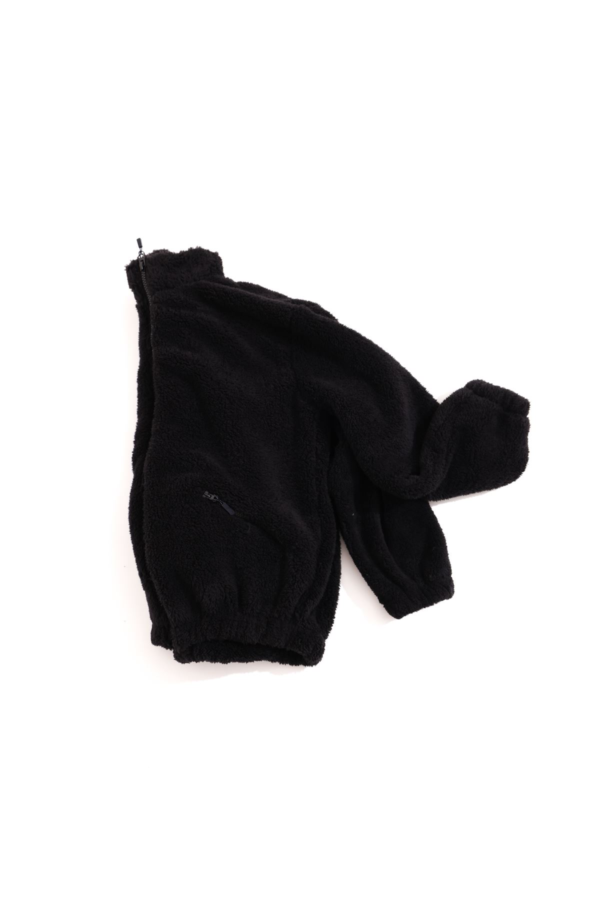 Lahey Siyah Pelüş Ceket
