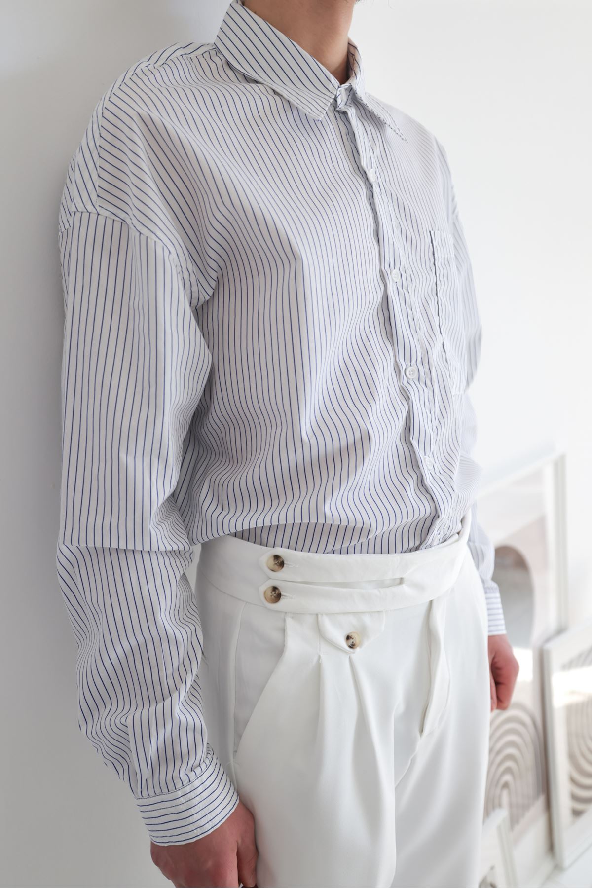 Torino Beyaz Pantolon
