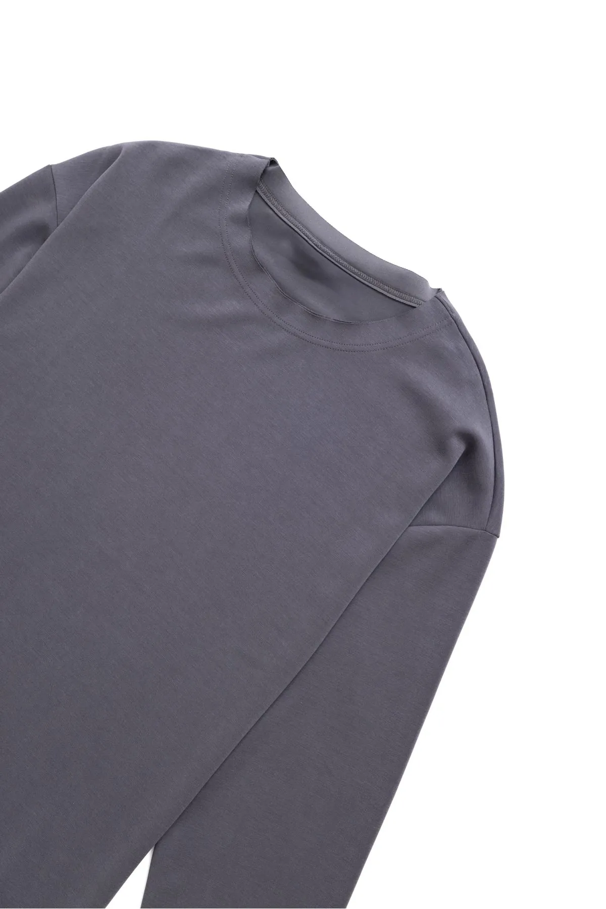 Lozan Antrasit Uzun Kollu Erkek Tshirt