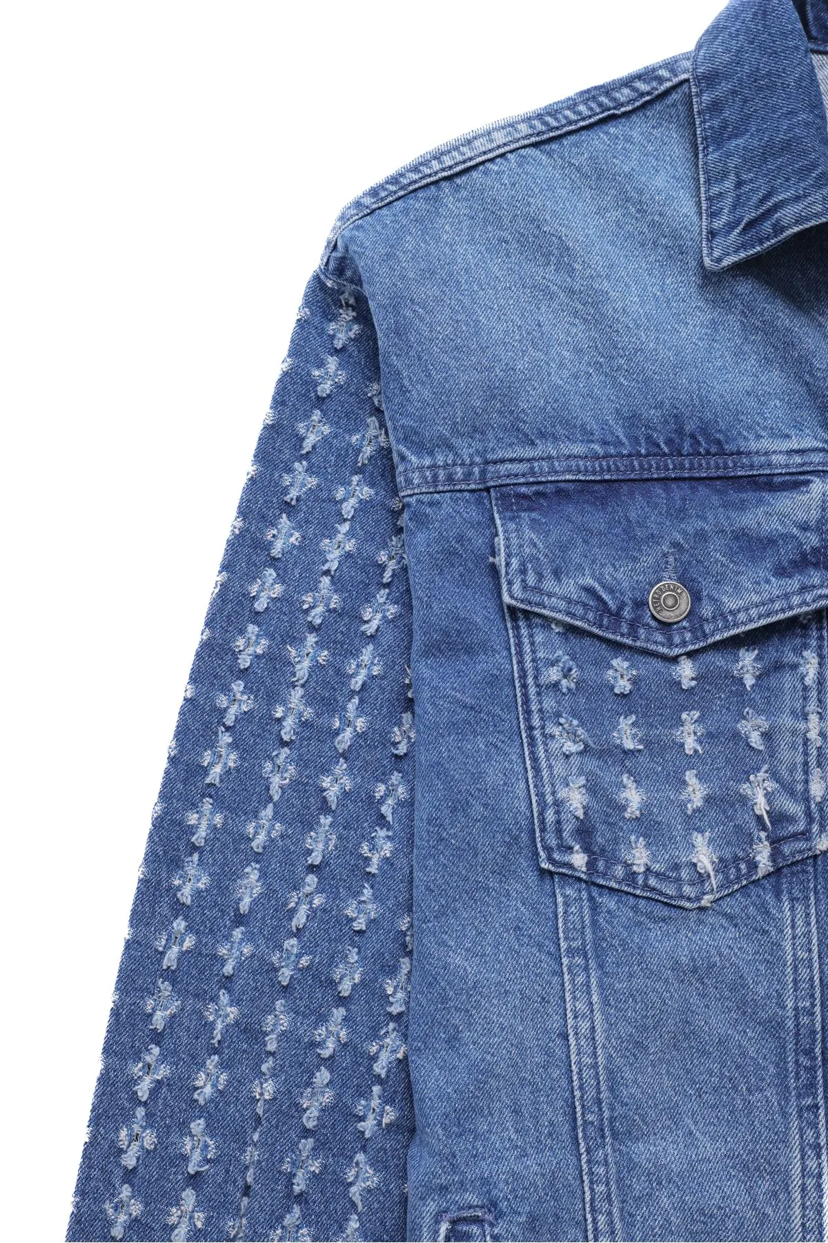 Randers Mavi Denim Erkek Ceket