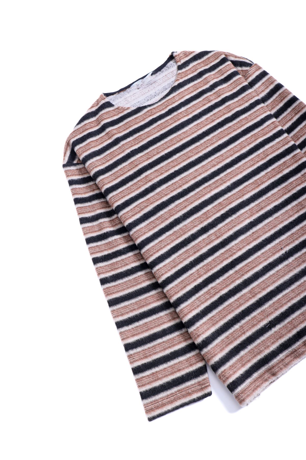 Lesnoy Siyah Kahve Pelüş Erkek Sweatshirt