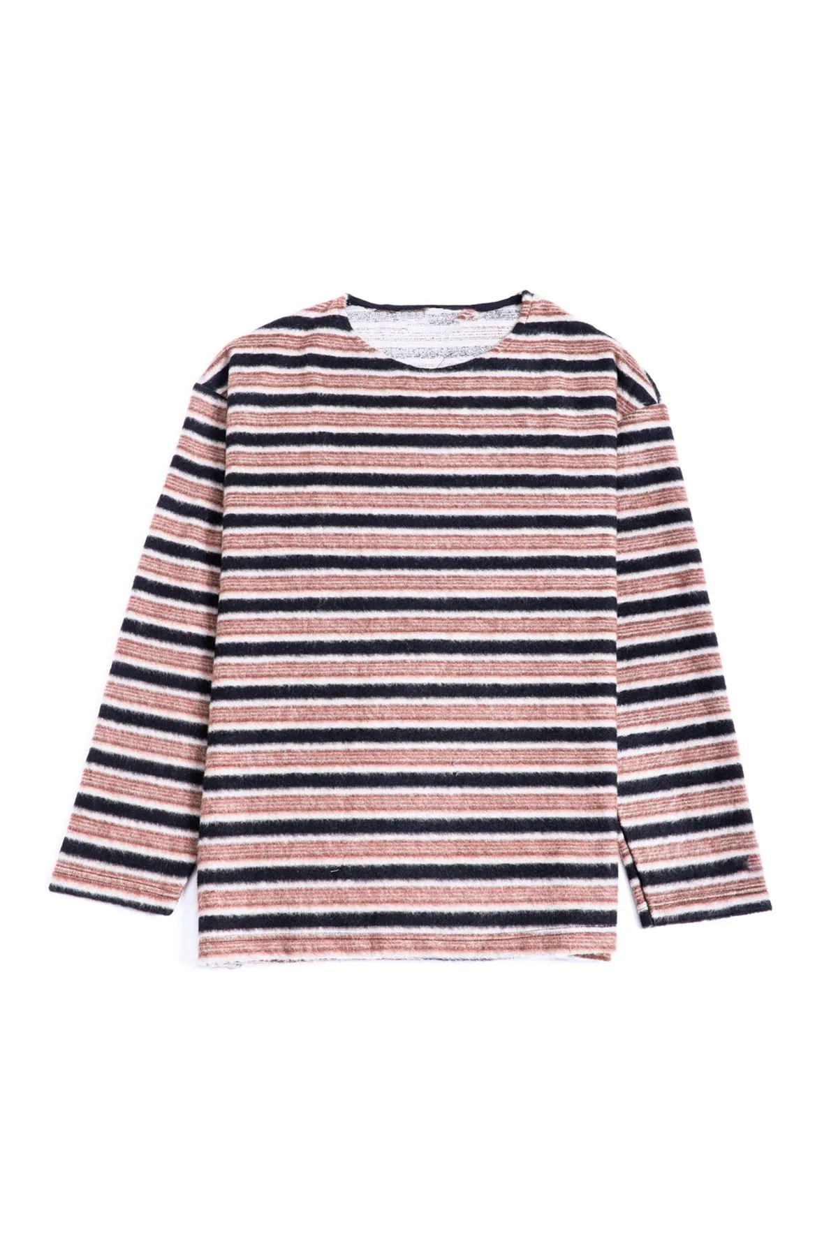 Lesnoy Siyah Kahve Pelüş Erkek Sweatshirt