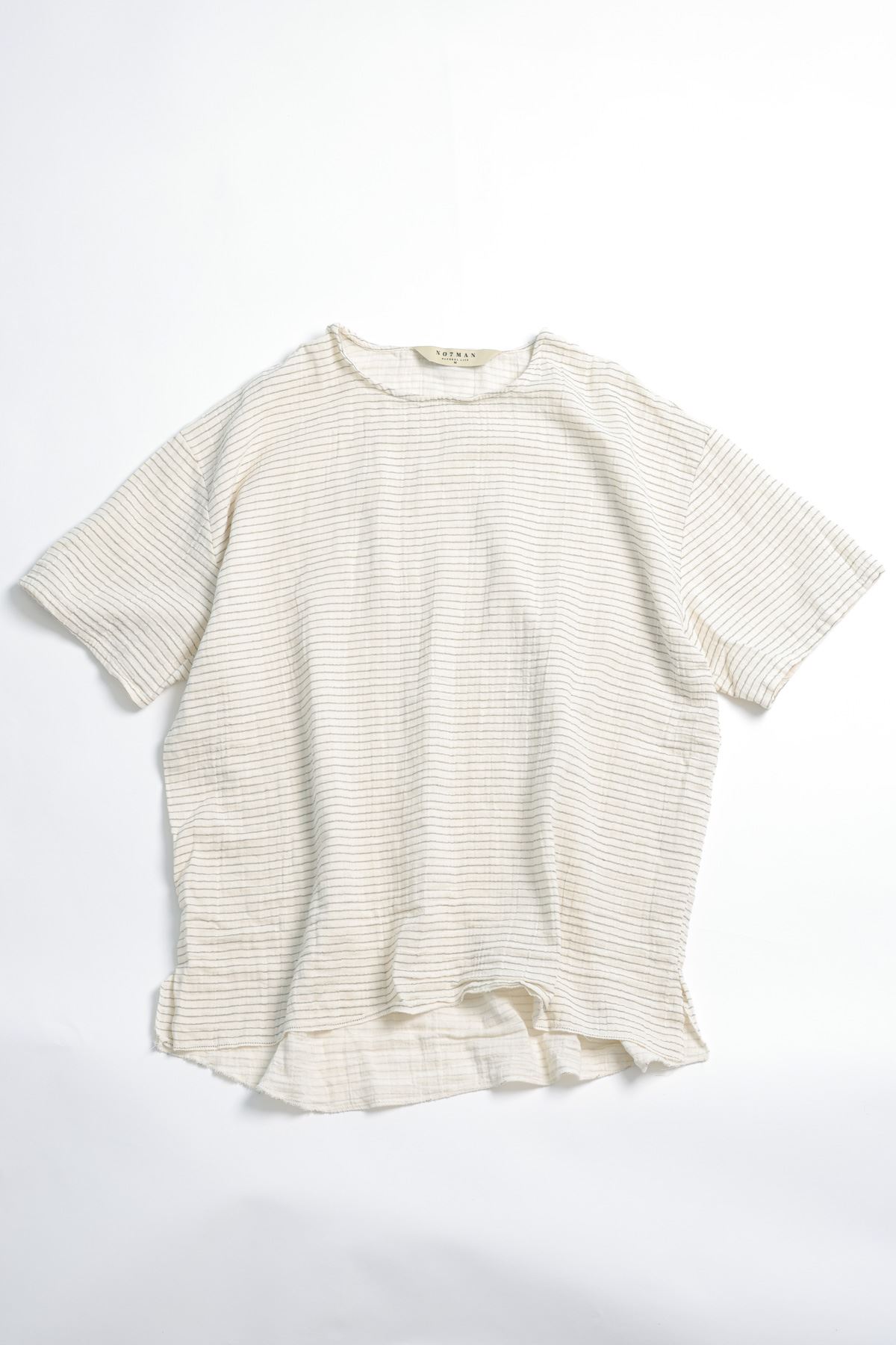 Huston Duble Size Haki Çizgili T-shirt  