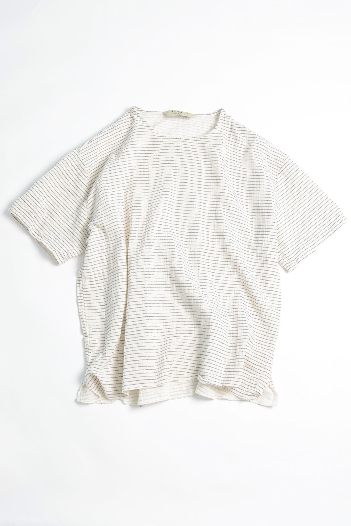 Huston Duble Size Siyah Çizgili T-shirt