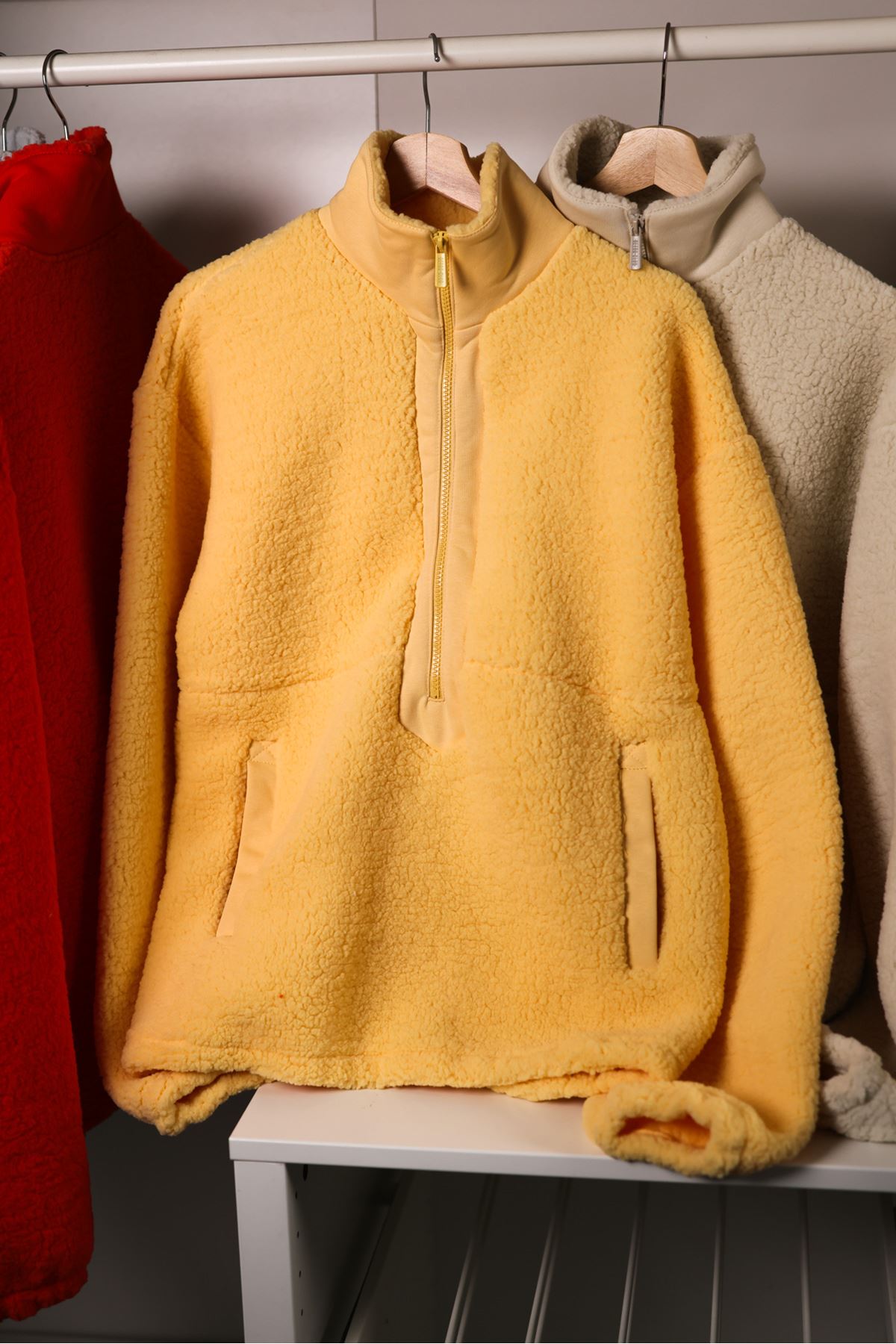 Northen Sarı Pelüş Sweat