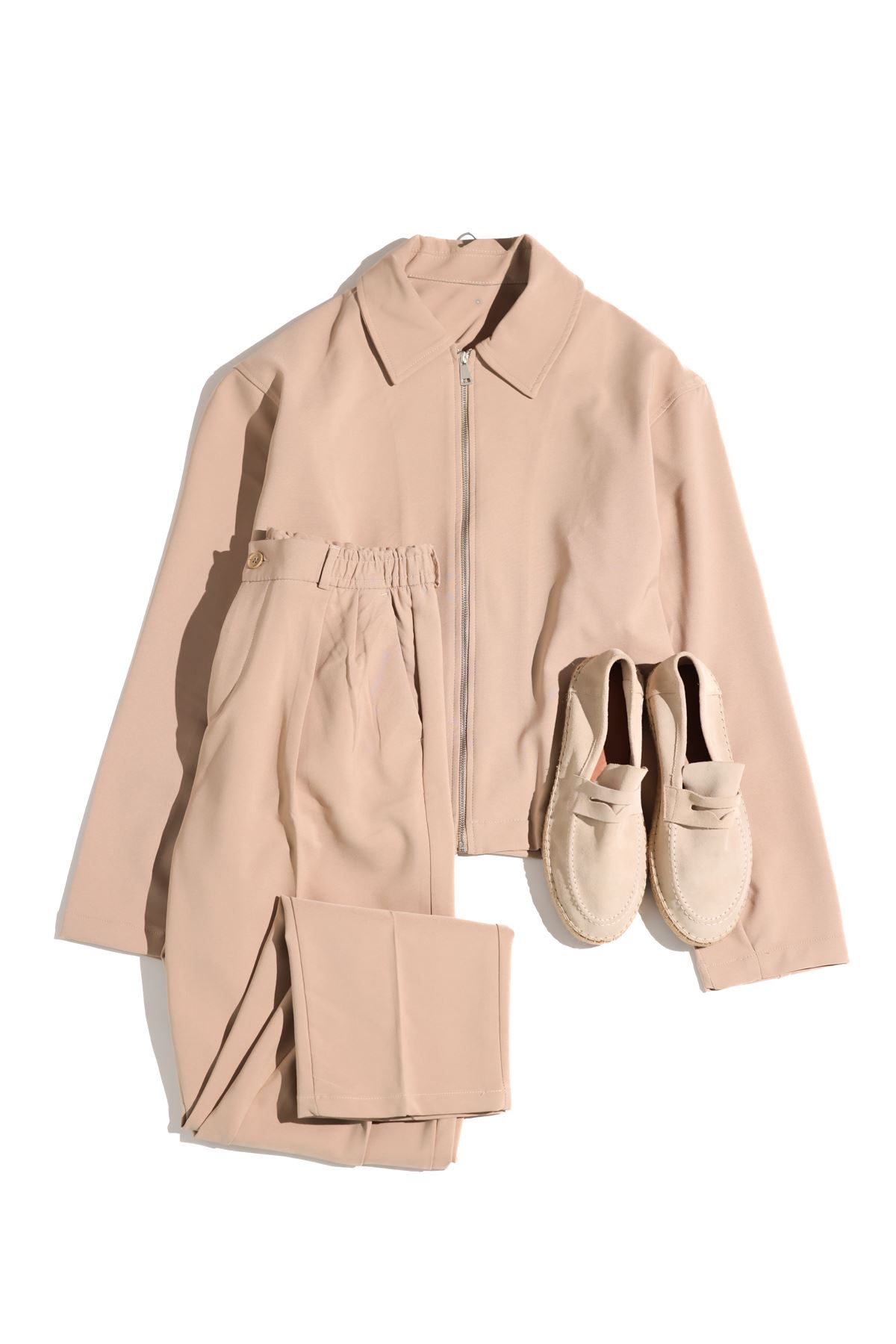 Horizon Açık Bej Kombin