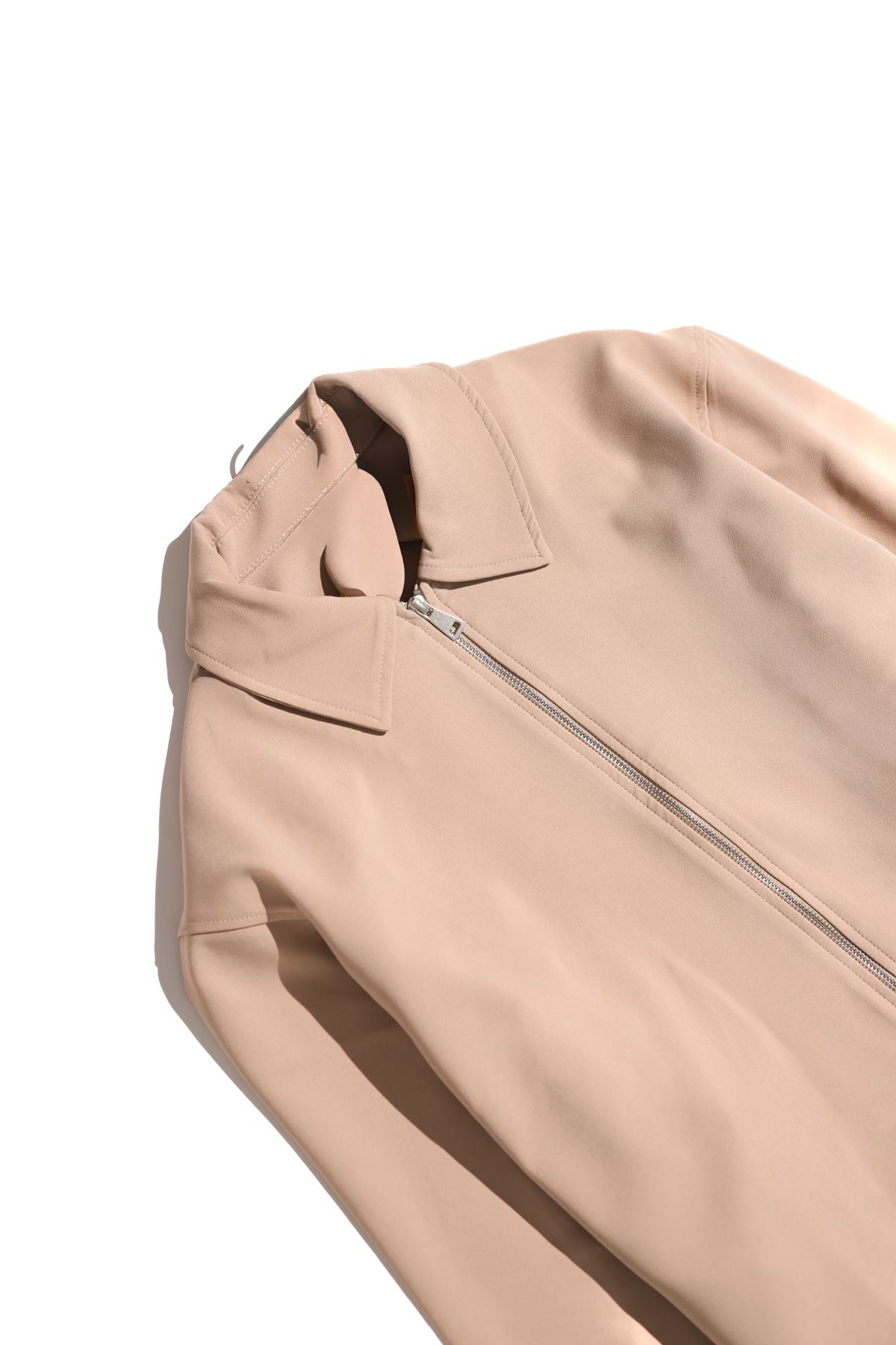 Greyhart Açık Bej Fermuarlı Ceket