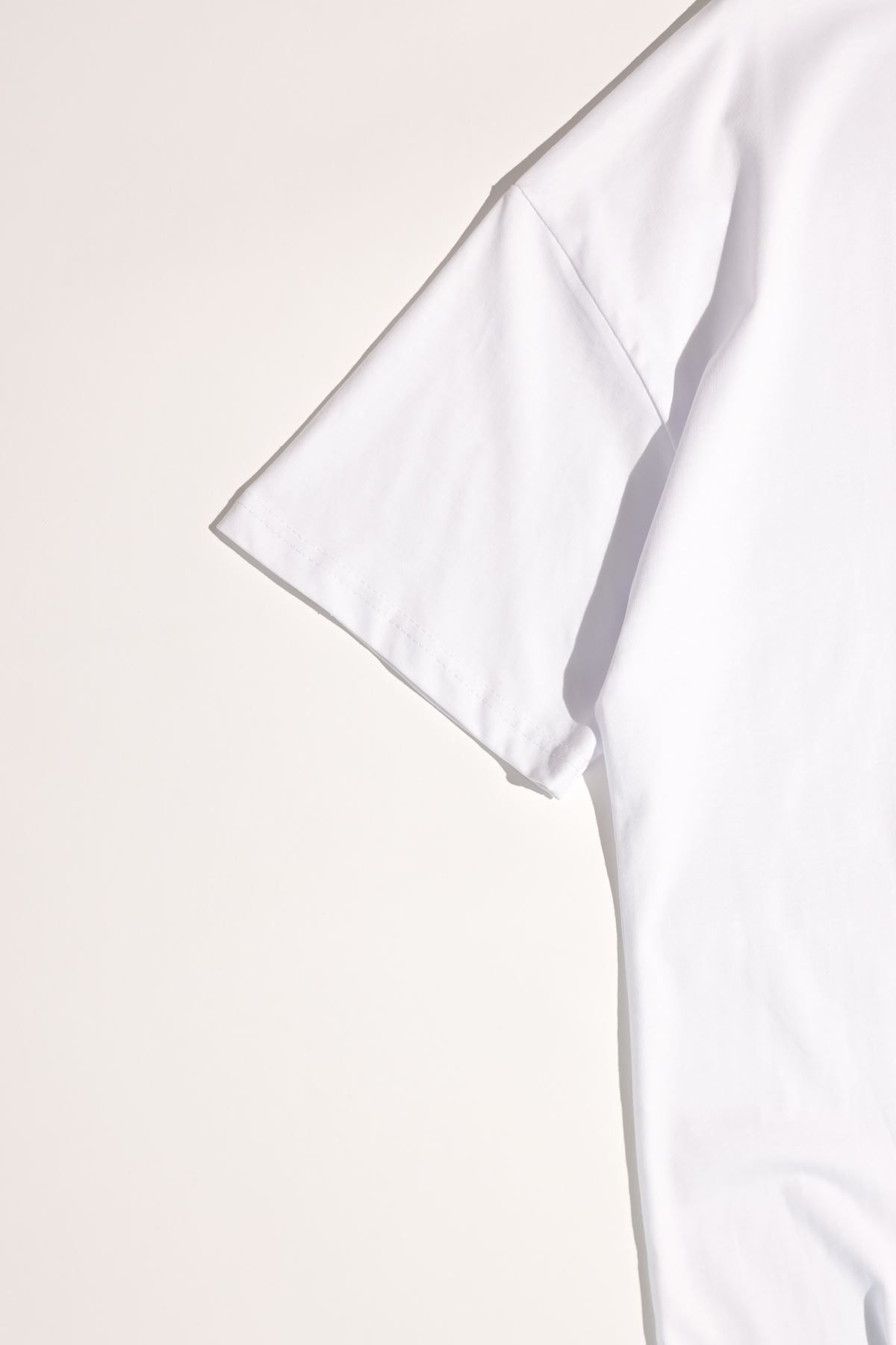 Fable Beyaz Oversize Tshirt