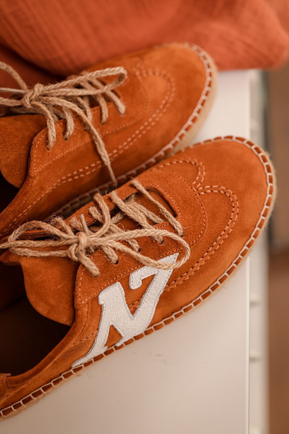 Zakintos Hakiki Deri Tarçın Espadril