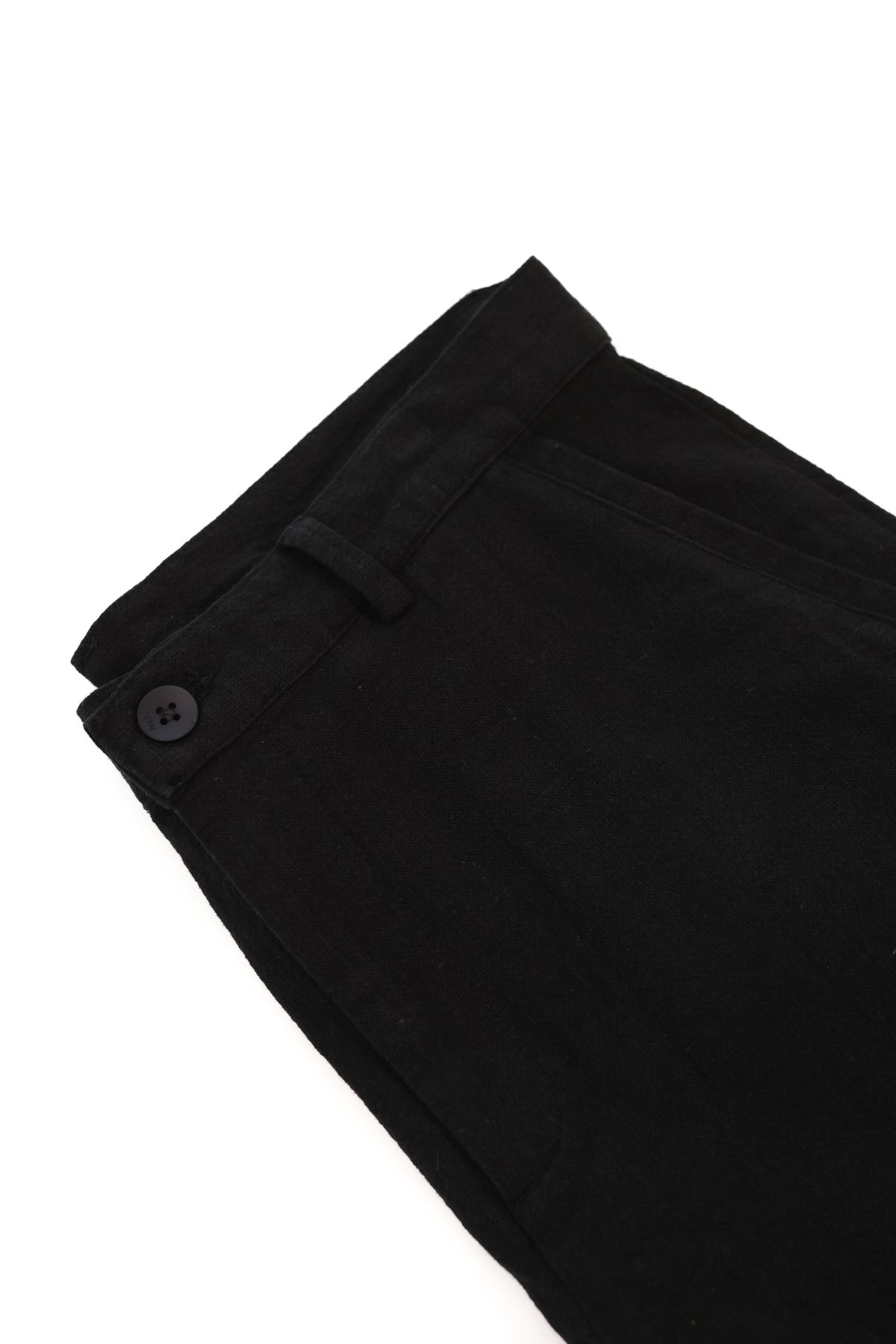 Hush Siyah %100 Pamuk Erkek Pantolon