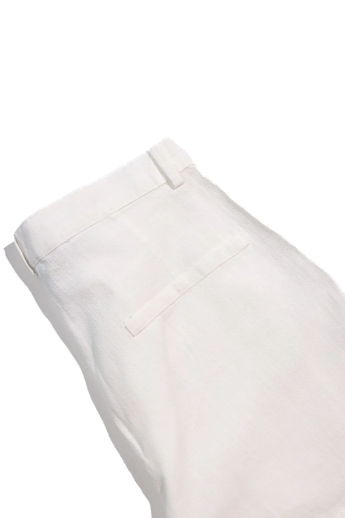 Hush Beyaz %100 Pamuk Erkek Pantolon