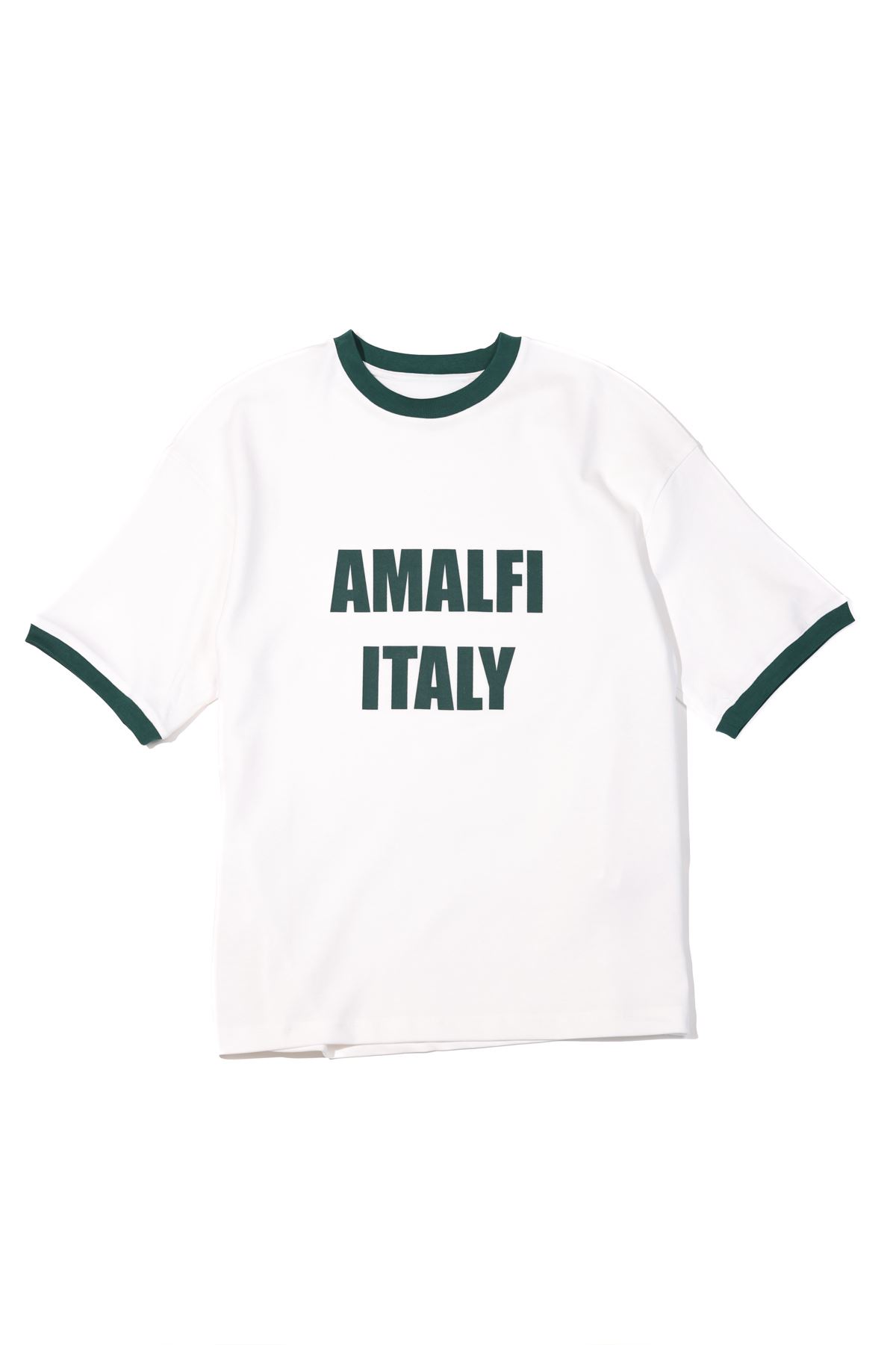 Axis Beyaz Yeşil Oversize %100 Pamuk Erkek Tshirt