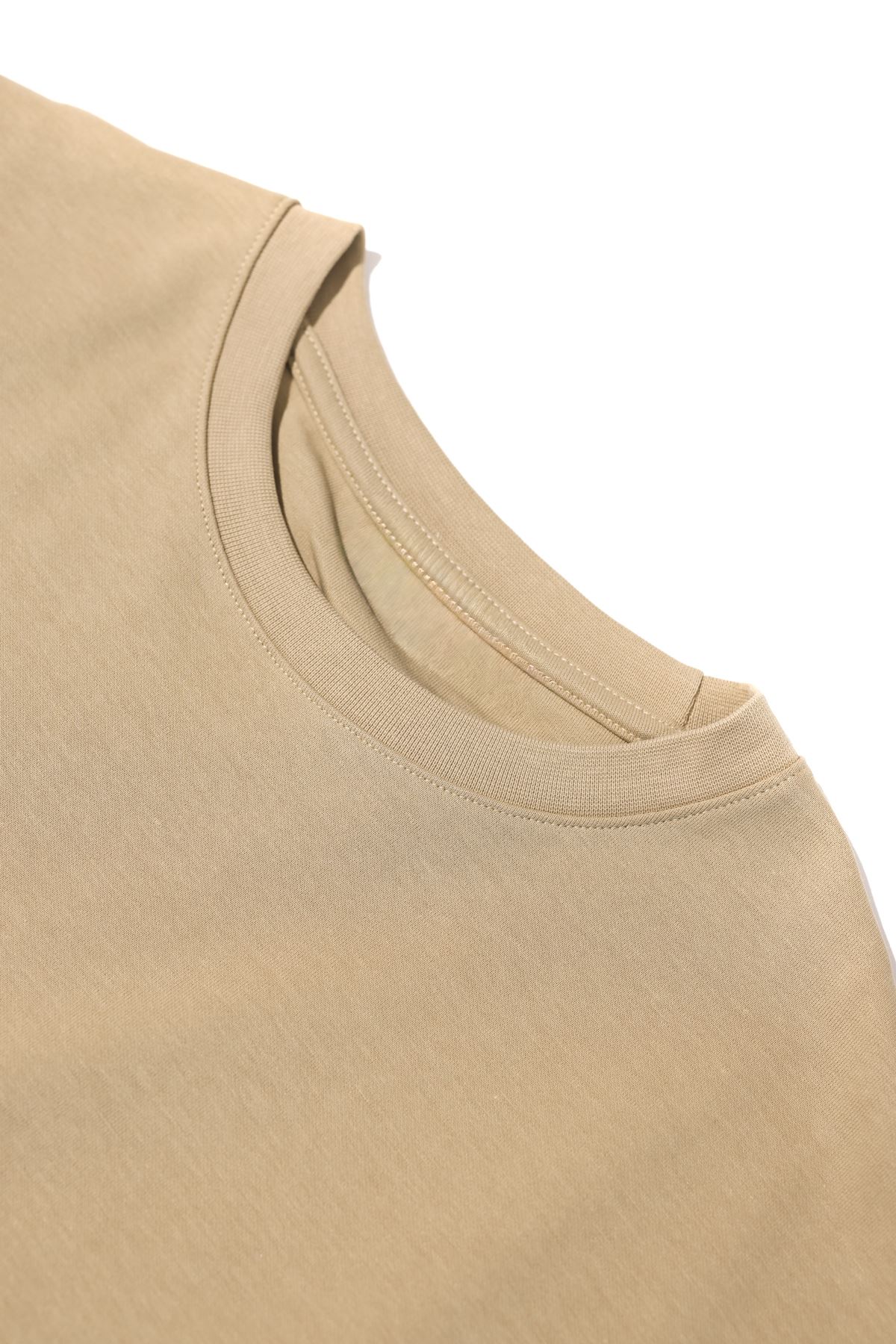 Raen Haki Oversize Kolsuz Tshirt