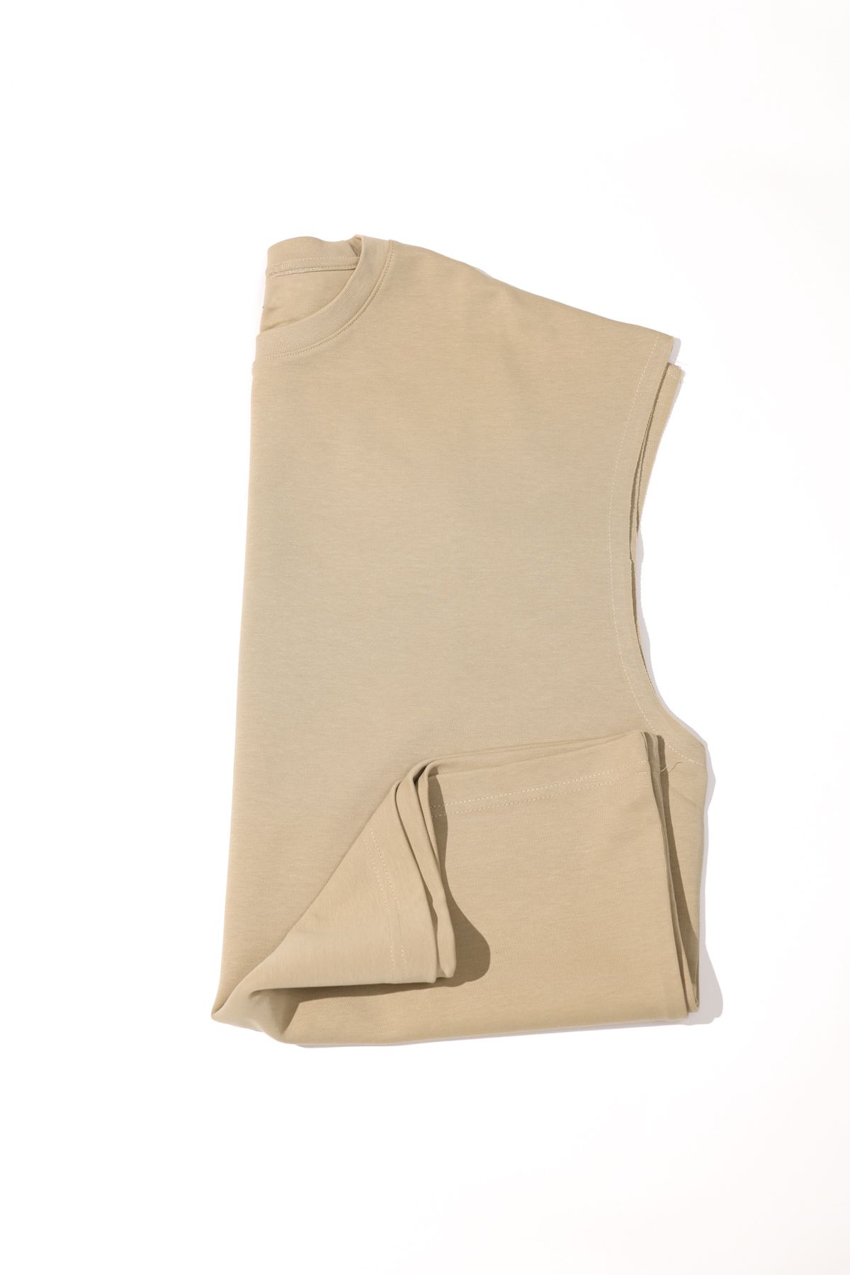 Raen Haki Oversize Kolsuz Tshirt