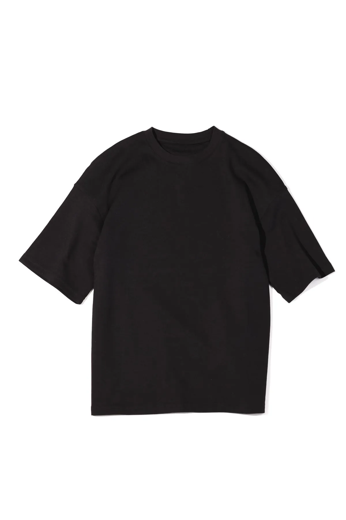 Argos Siyah Oversize %100 Pamuk Erkek Tshirt