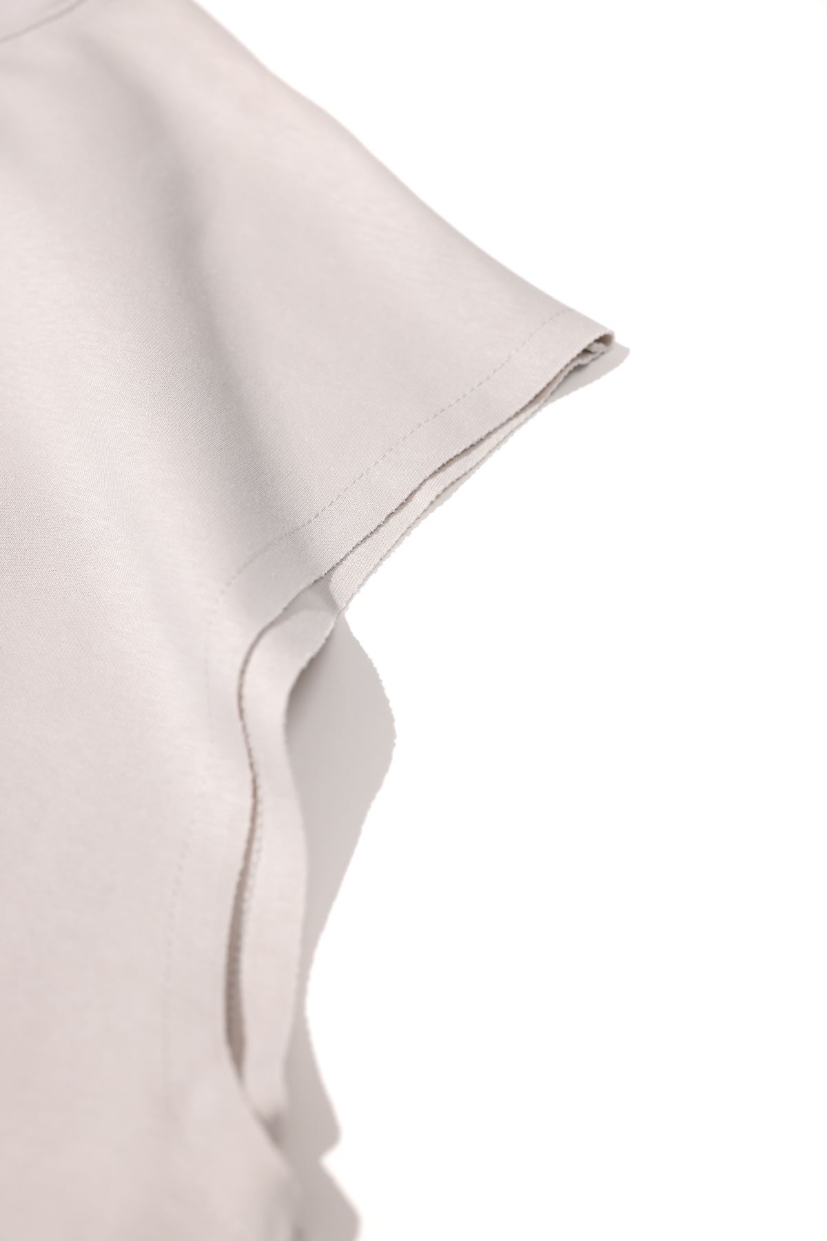 Raen Gri Oversize Kolsuz Tshirt