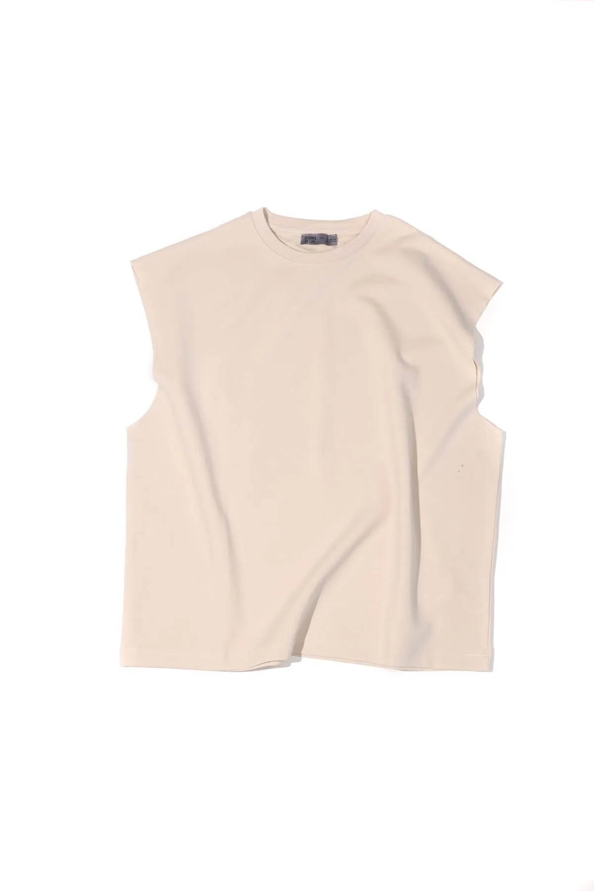 Raen Taş Oversize Kolsuz %100 Pamuk Erkek Tshirt