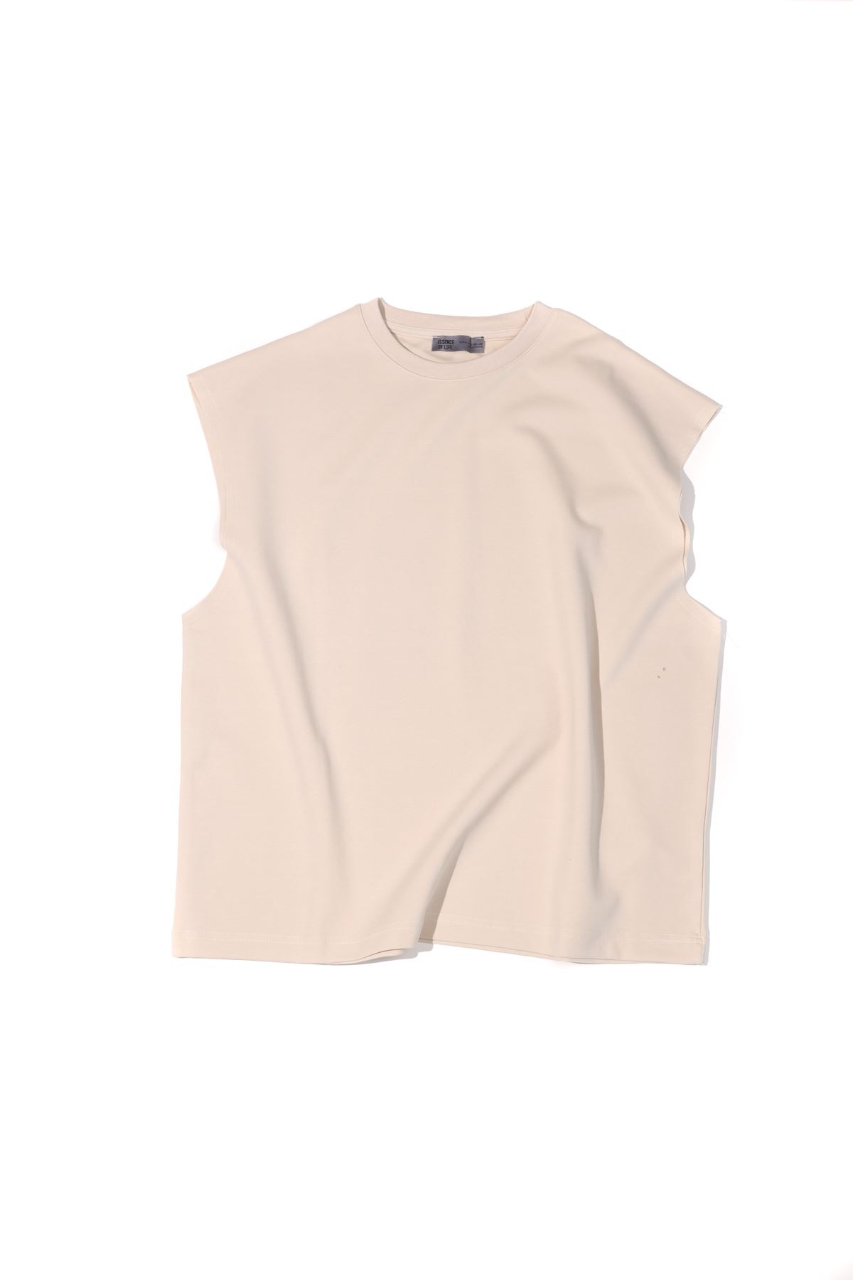 Raen Taş Oversize Kolsuz Tshirt