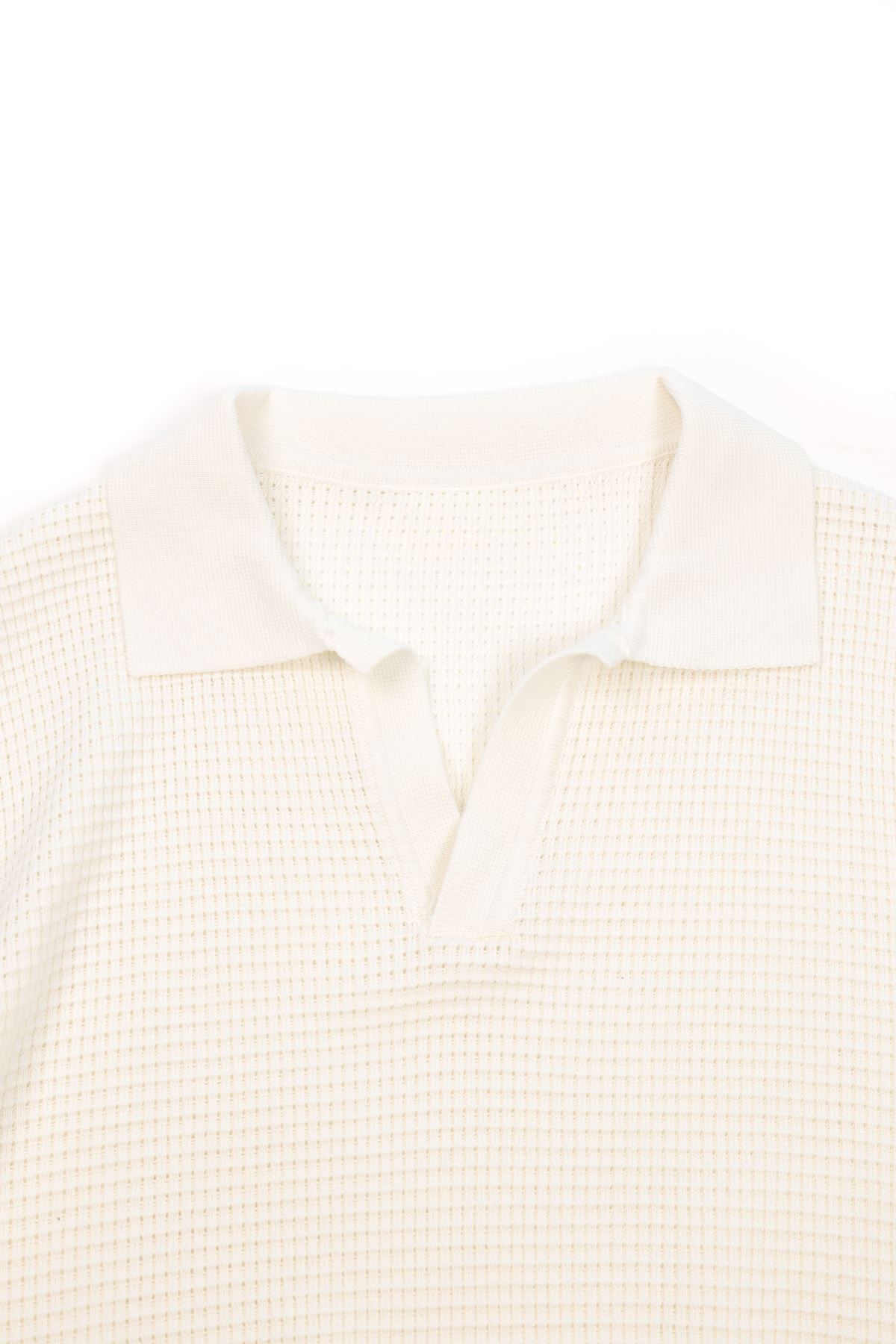 Moka Beyaz Triko Tshirt