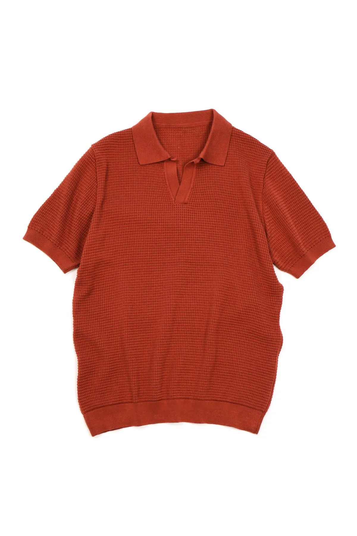 Moka Kiremit Triko Erkek Tshirt