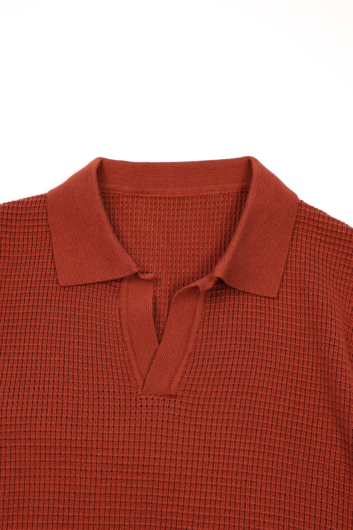 Moka Kiremit Triko Tshirt