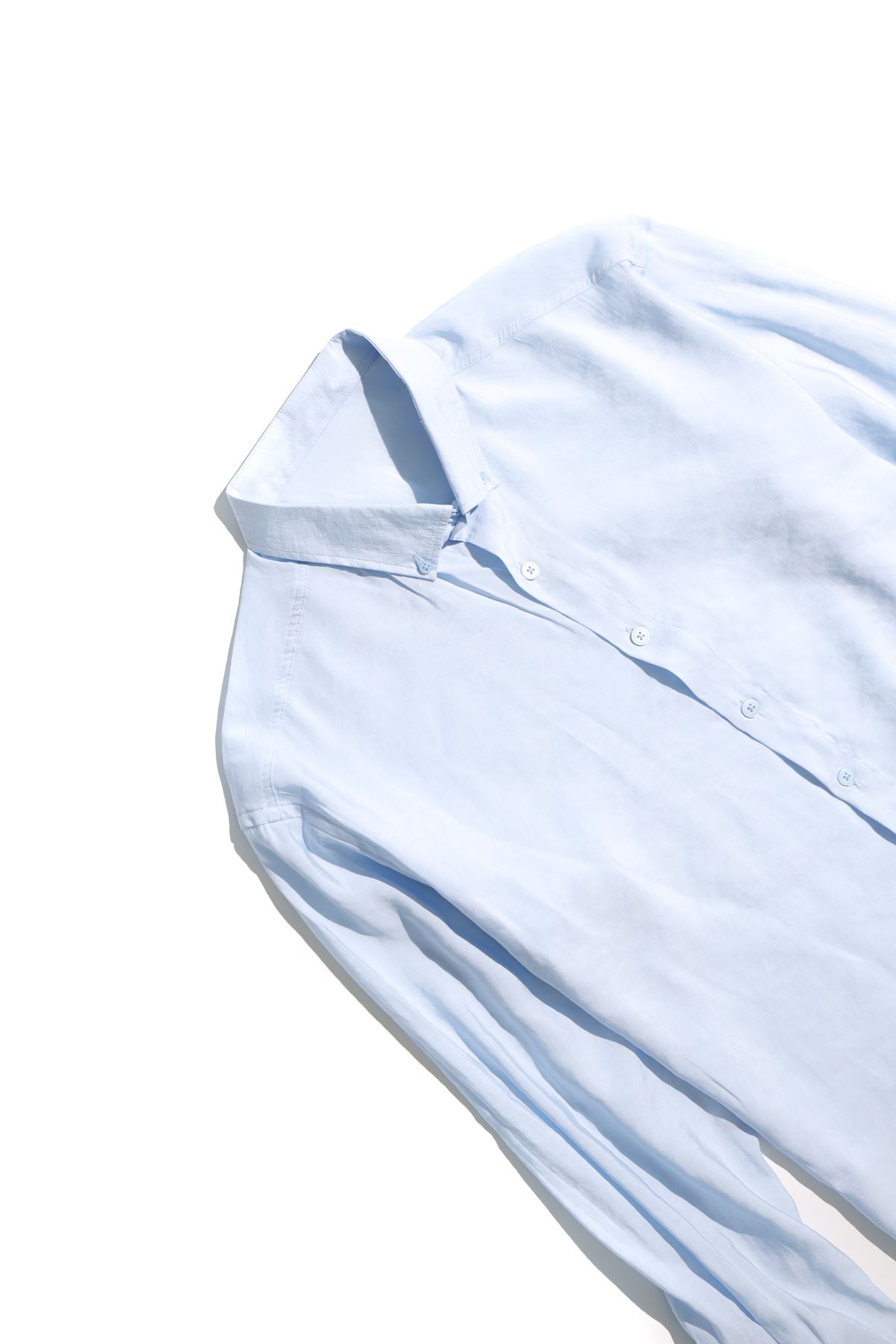 Vego Açık Mavi Oversize Gömlek