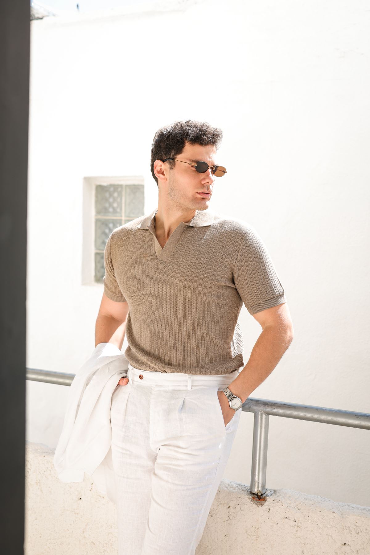 Talvo Bej Triko Tshirt