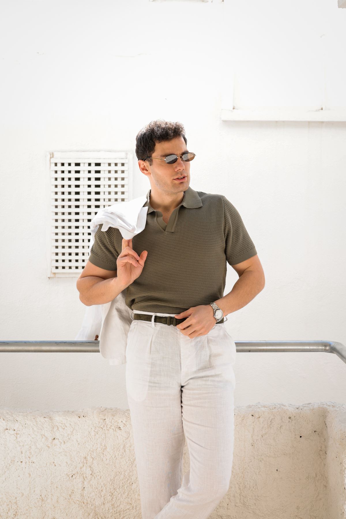 Moka Haki Triko Tshirt