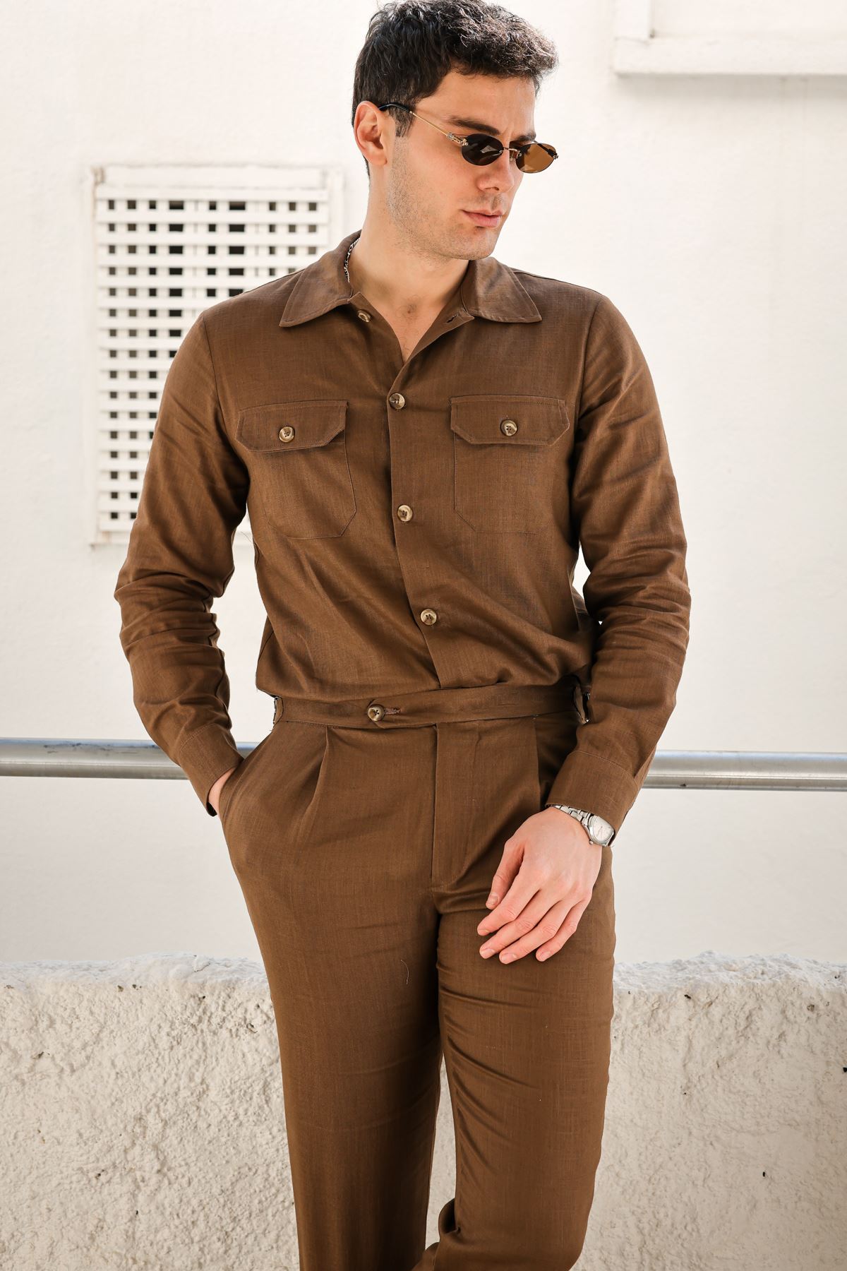 Darivo Açık Kahve Takım