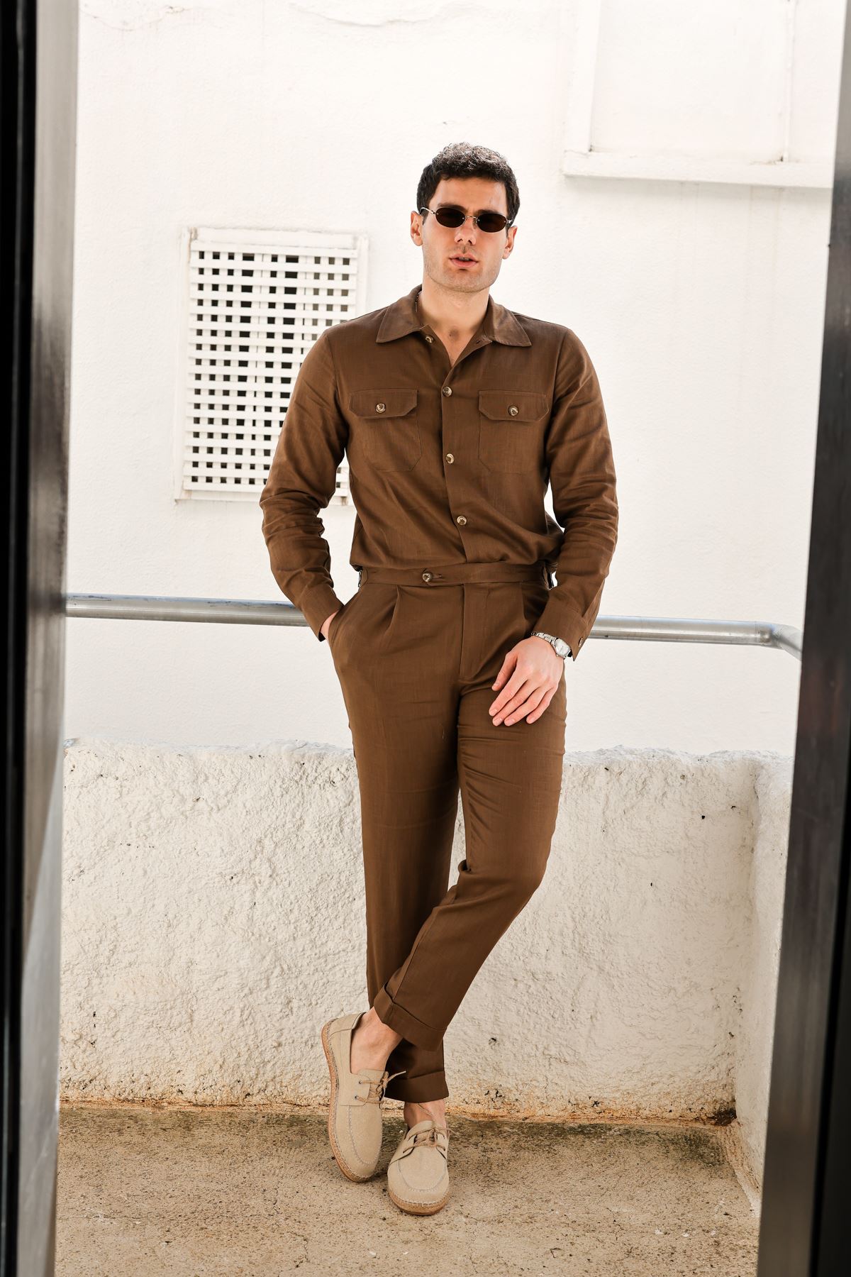 Darivo Açık Kahve Takım