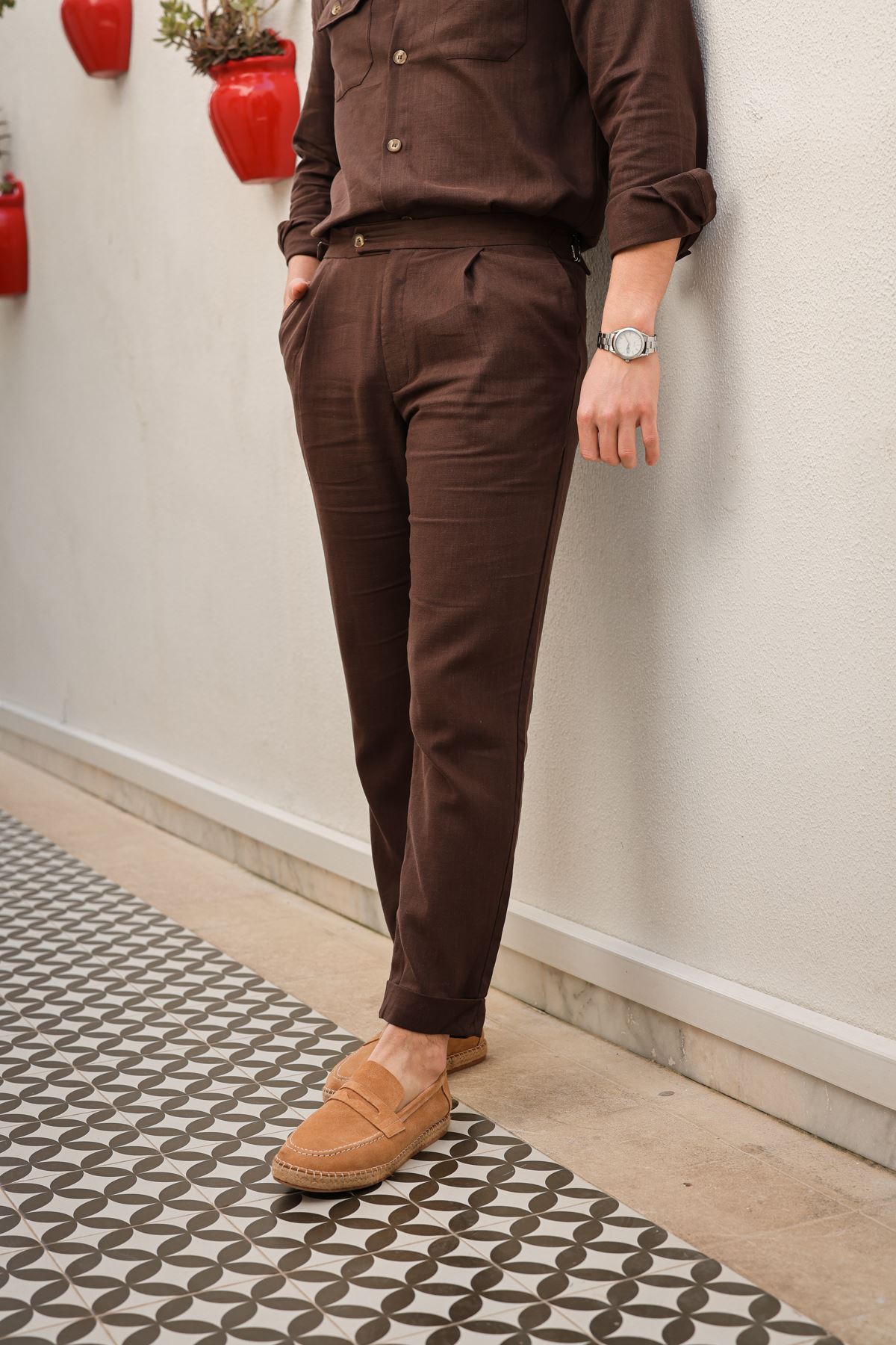 Darivo Koyu Kahve Takım