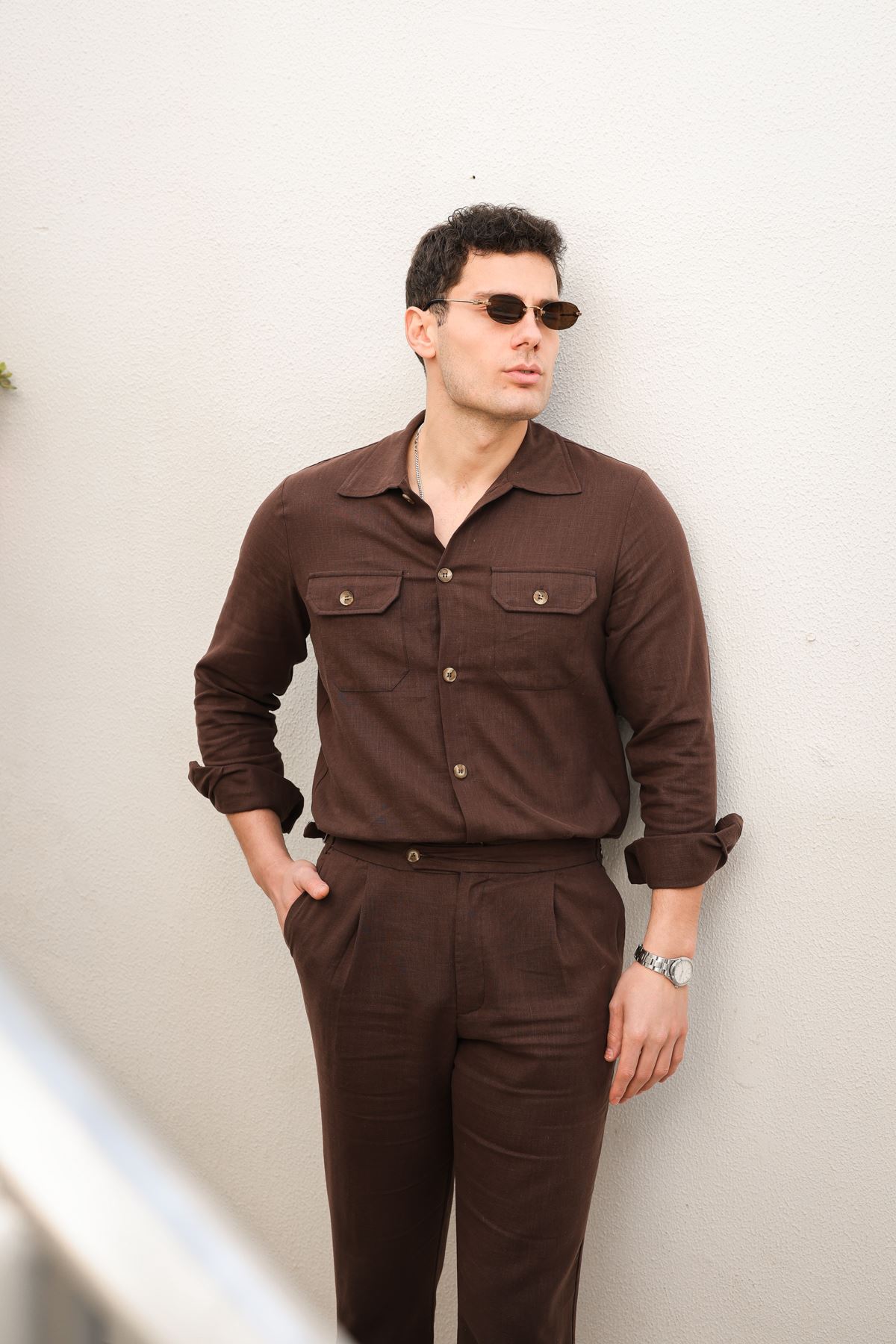 Darivo Koyu Kahve Takım