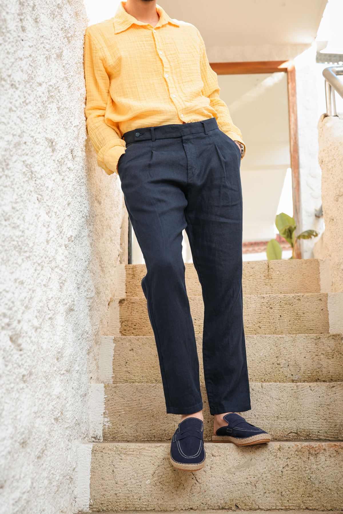 Giardino Lacivert Pantolon