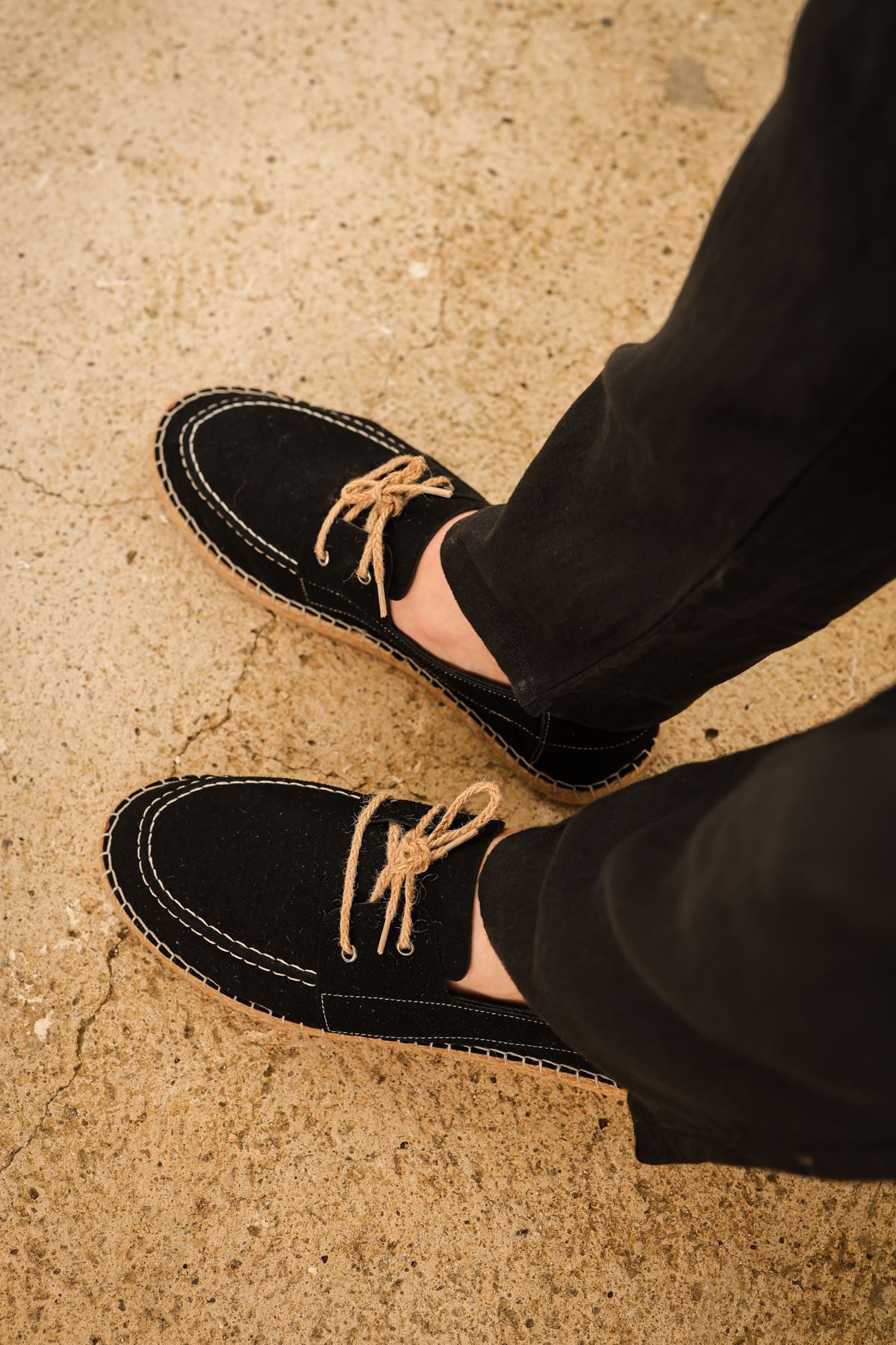 Riven Siyah Espadril