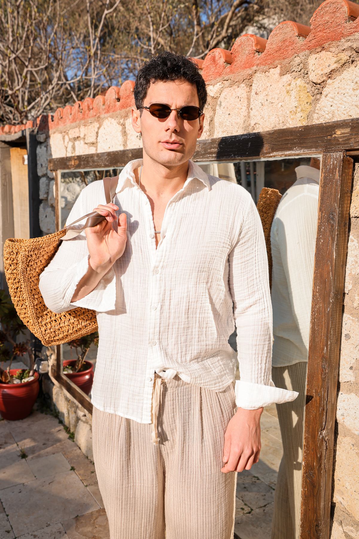 Maldiv Beyaz Gömlek