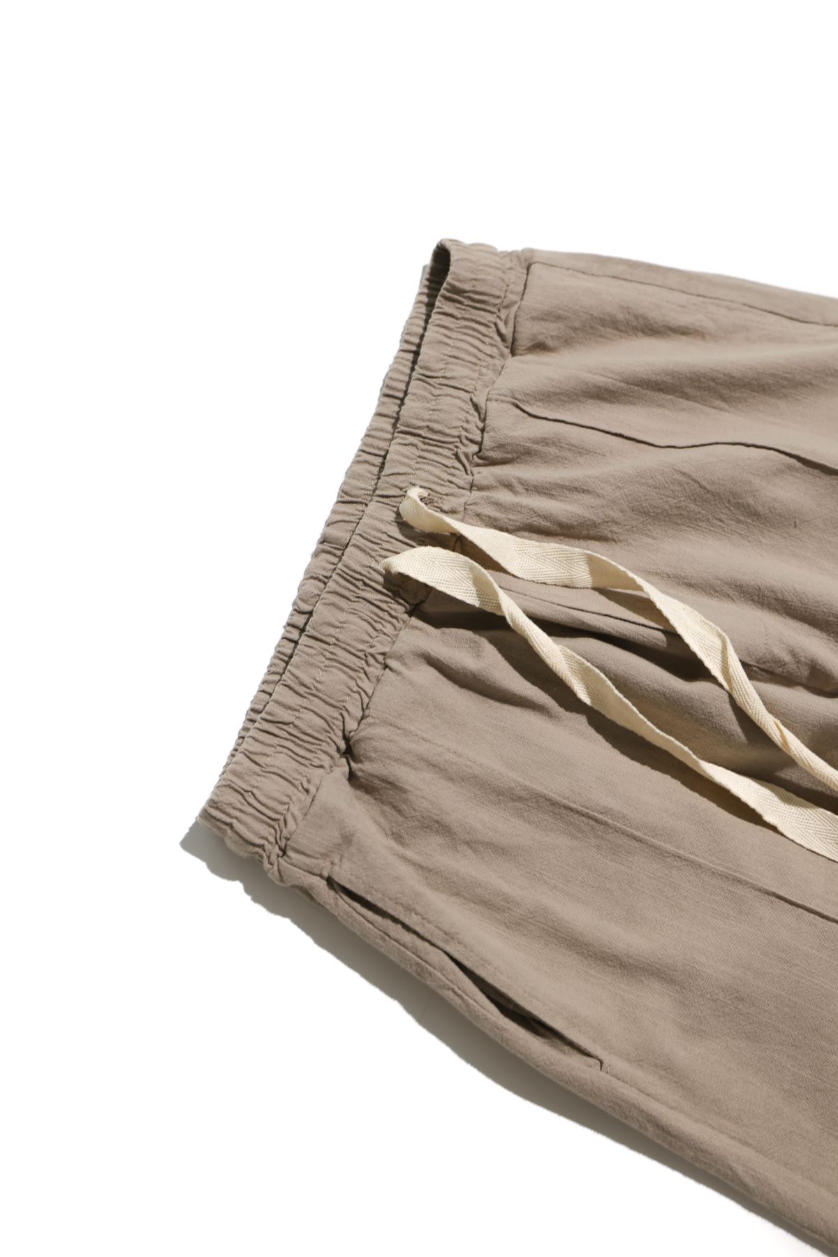 Telar Koyu Bej Pantolon