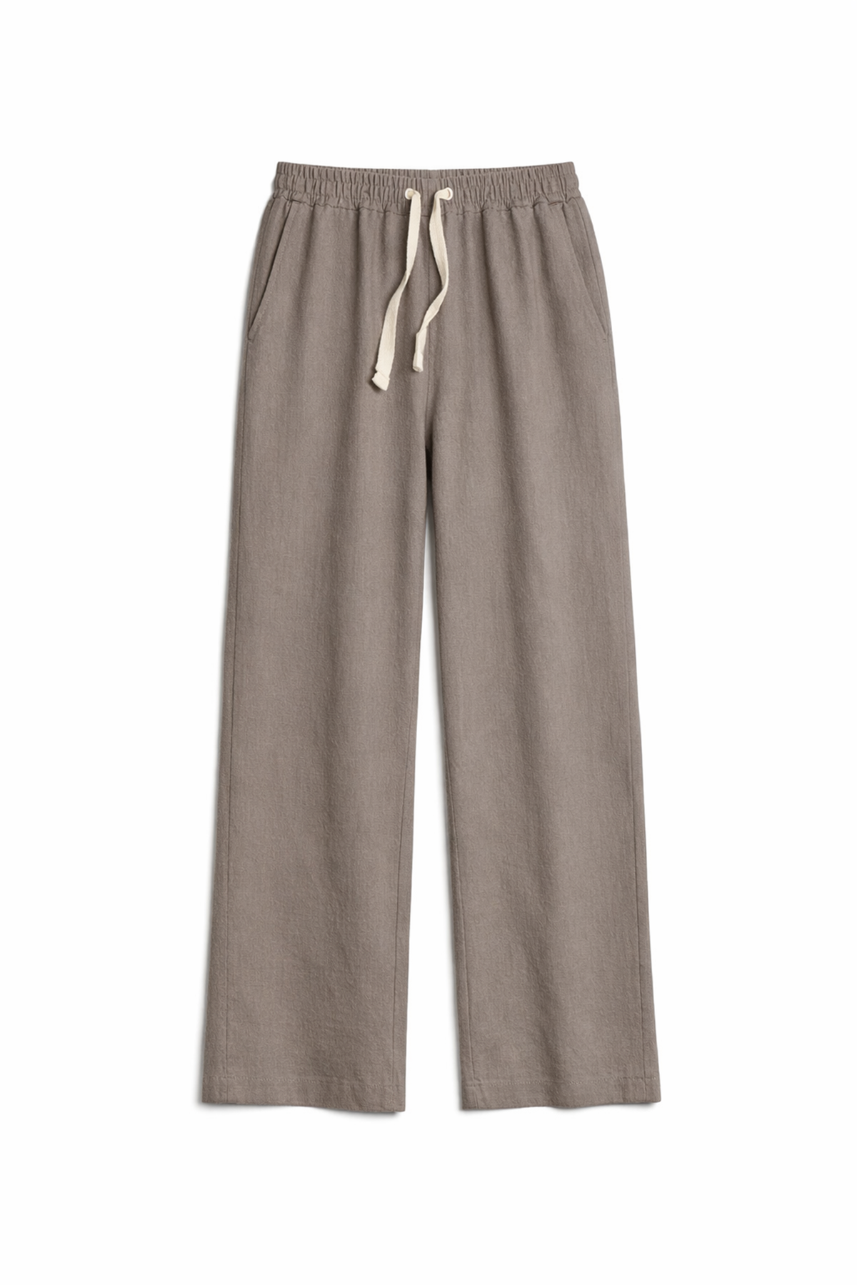 Telar Koyu Bej Pantolon