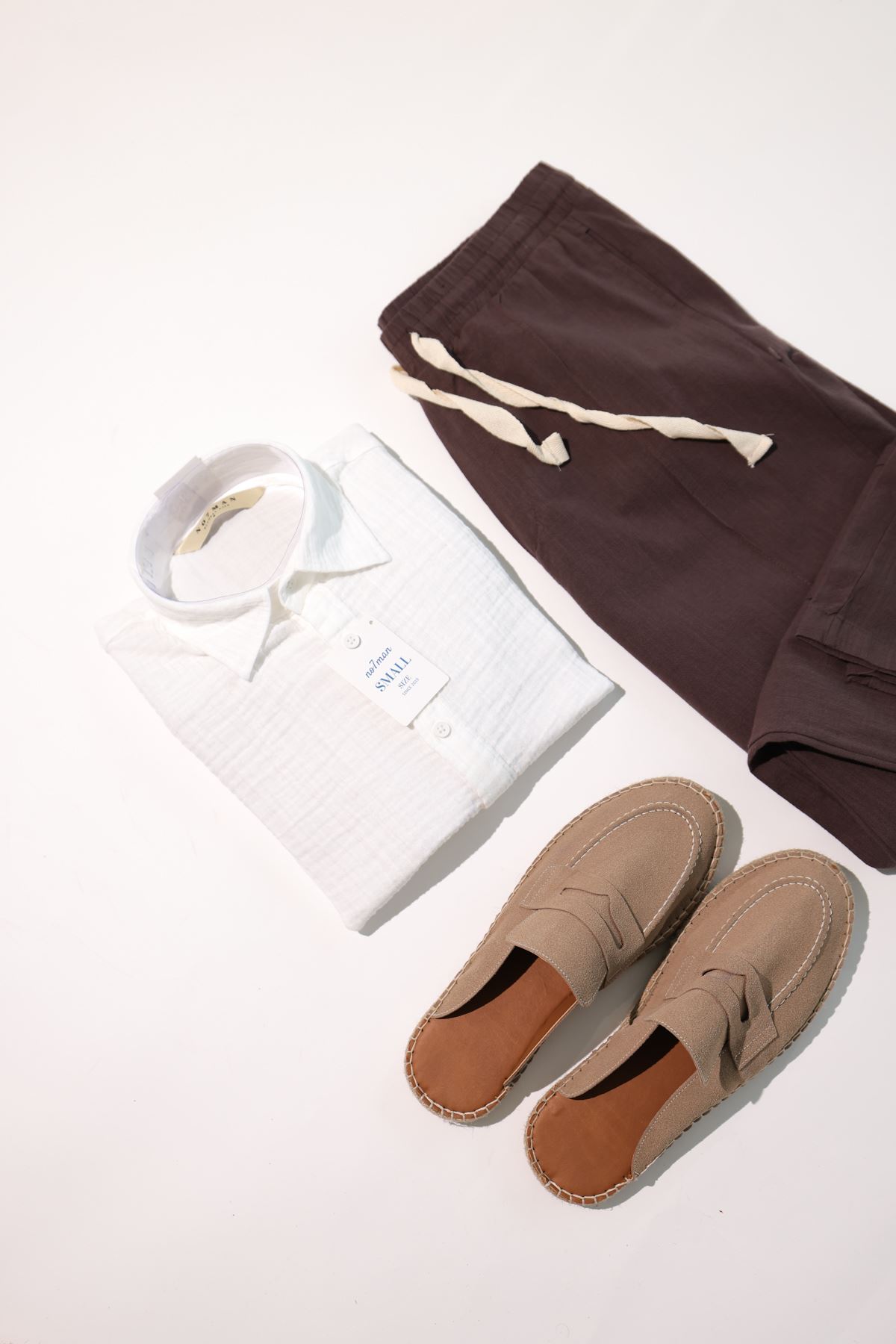 Servio Beyaz Kahve Kombin