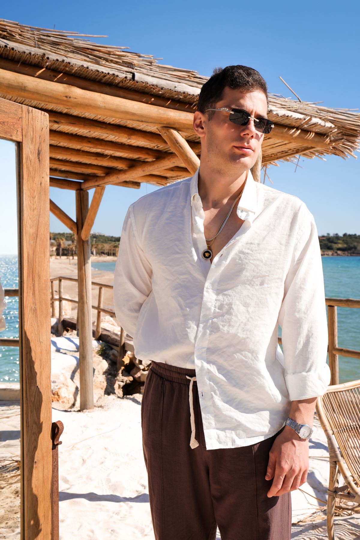 Telar Kahve Pantolon