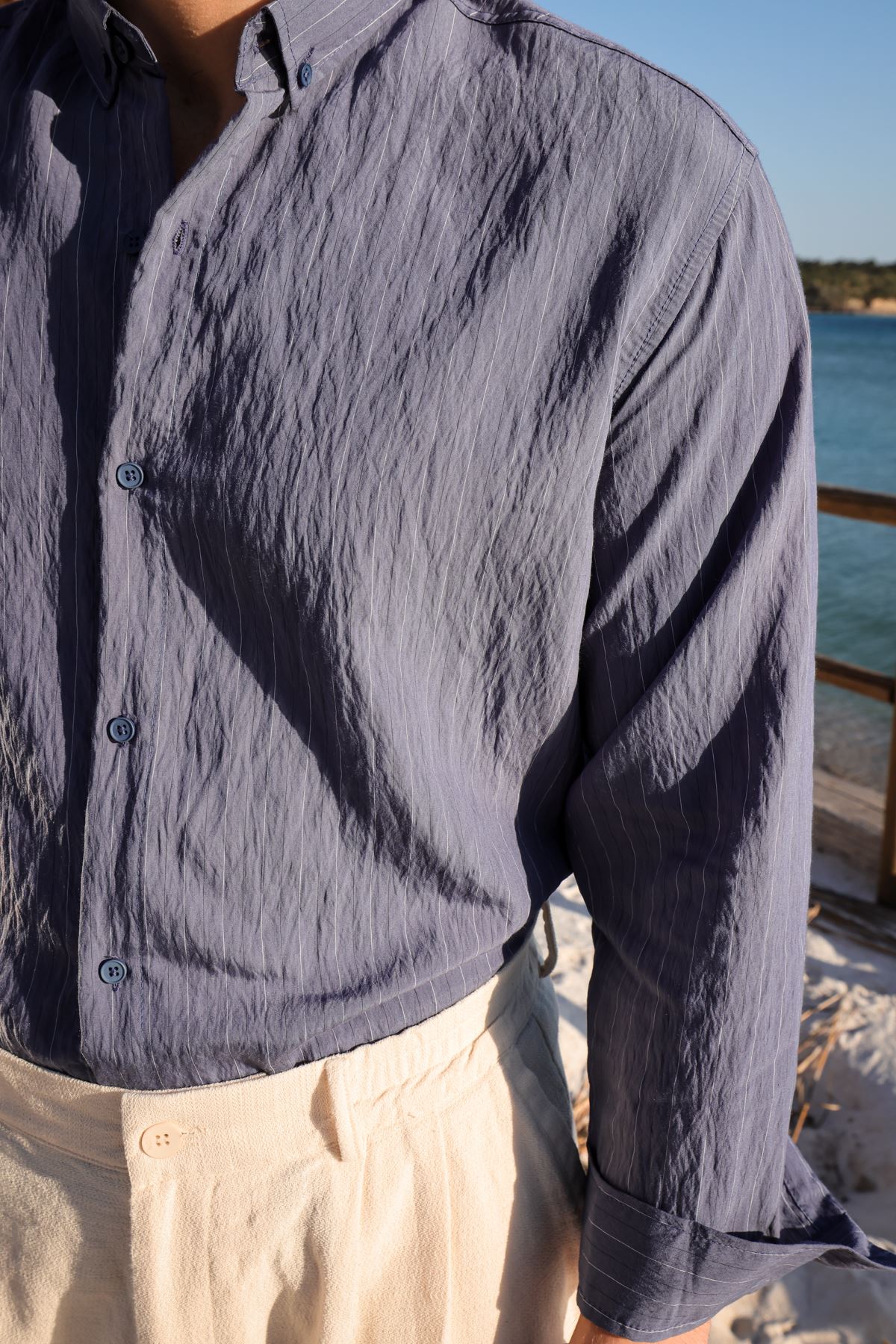 Belio İndigo Gömlek