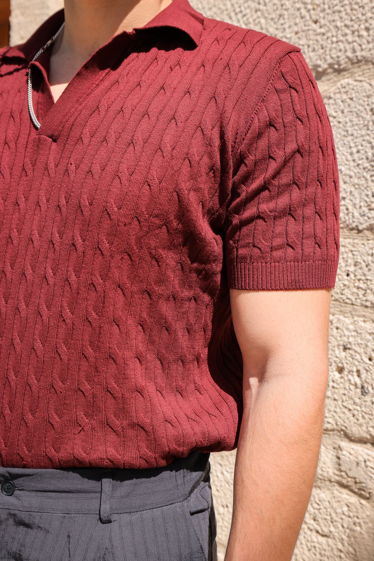 Sable Bordo Triko Tshirt