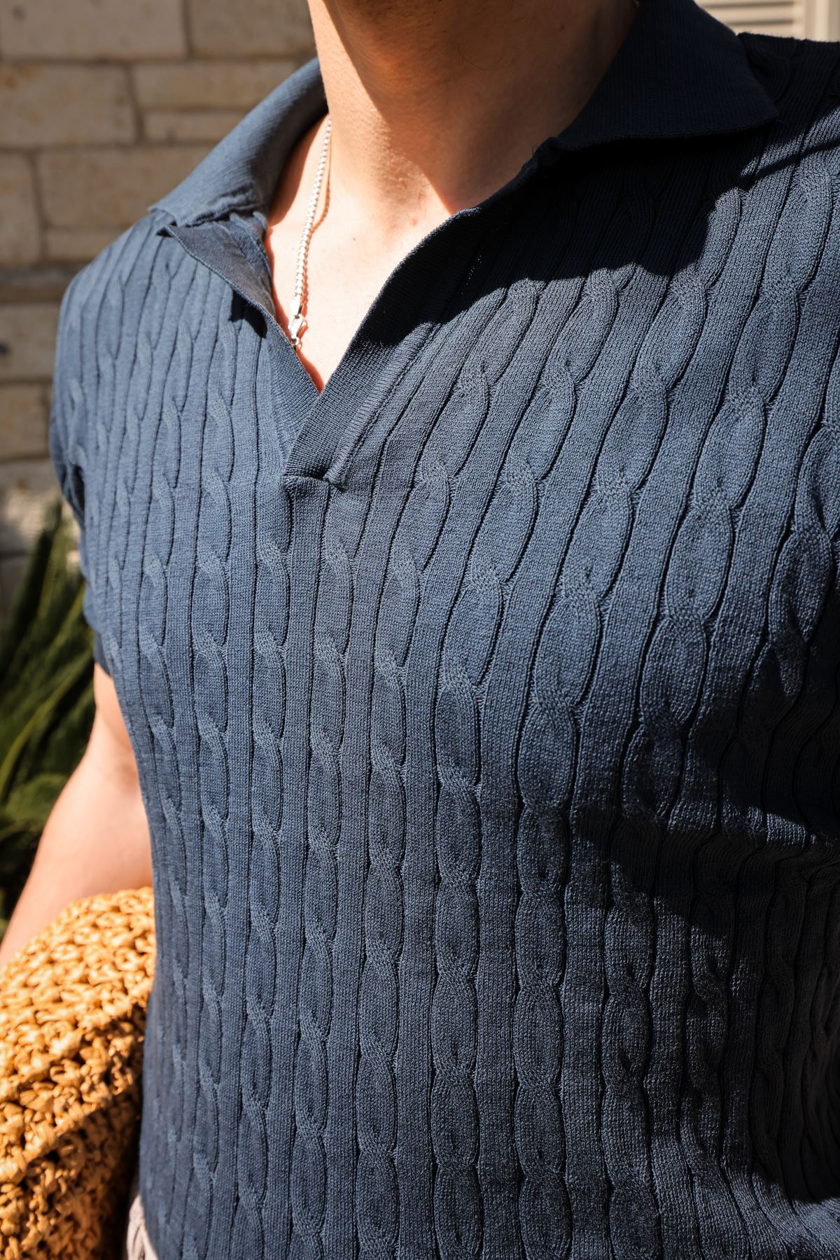 Sable Lacivert Triko Tshirt